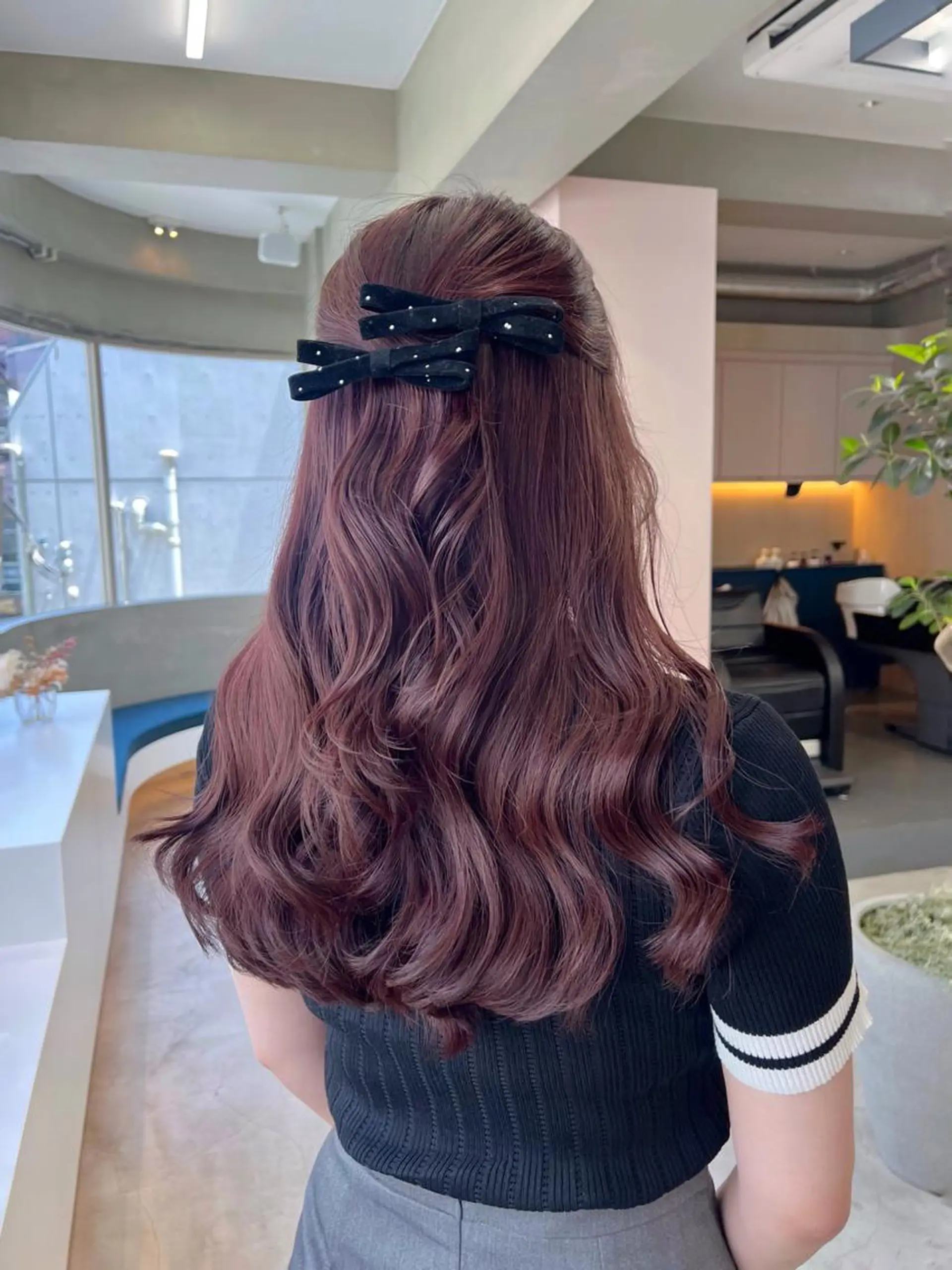 カラー ayaka♡ 柔らかカラーのヘアスタイル