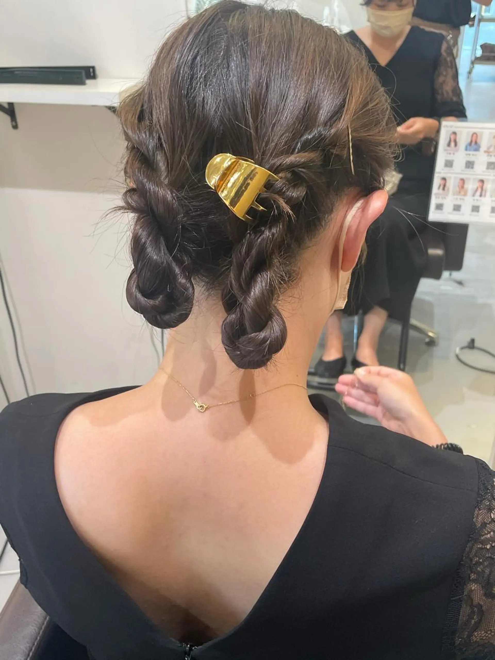 ヘアアレンジ ヘアセット 齊藤 桃子のヘアスタイル