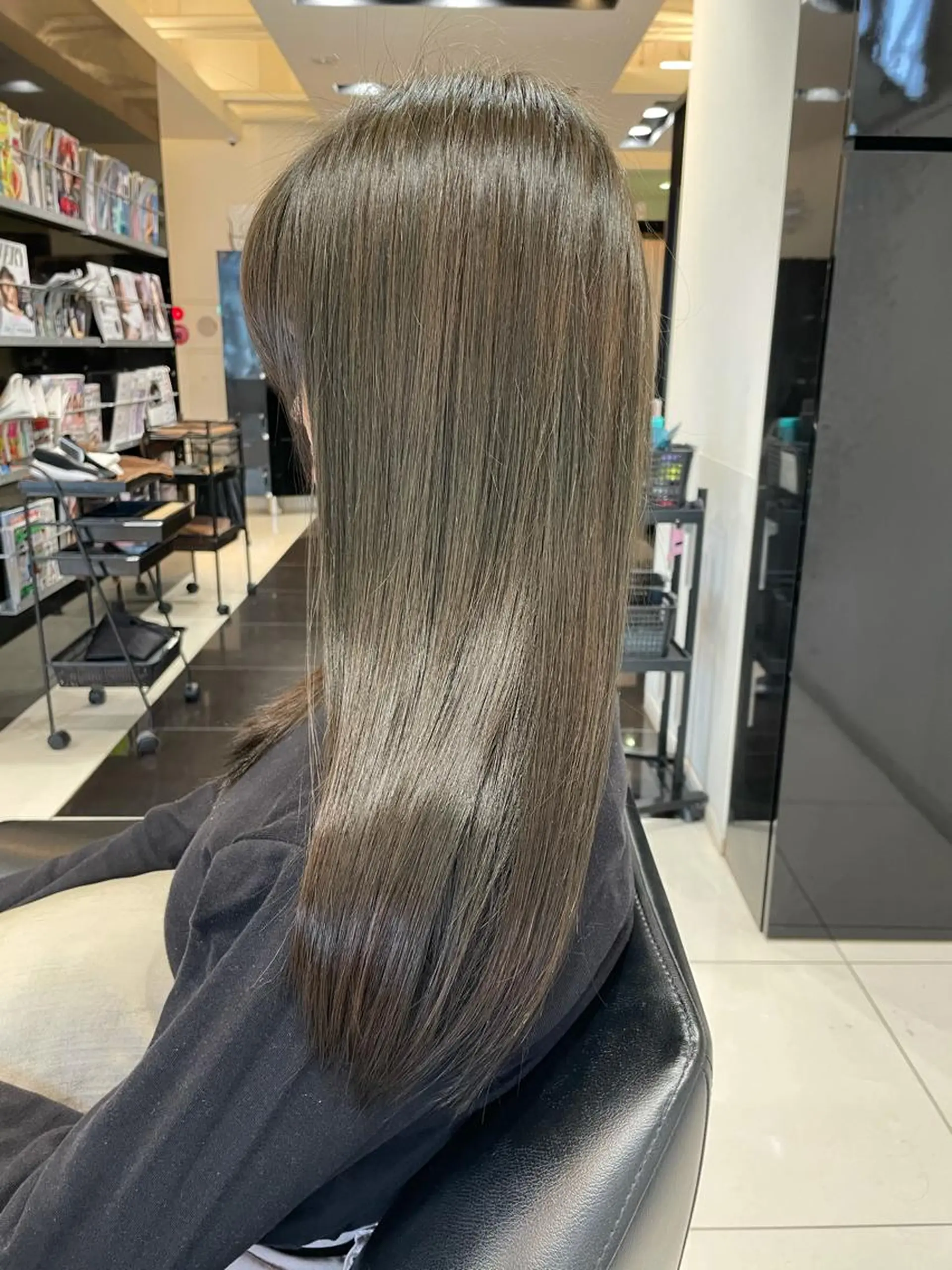 ロング カラー ロング ヘアカラー トリートメント ヘアセット 髪質改善カラー🦋 田村のヘアスタイル