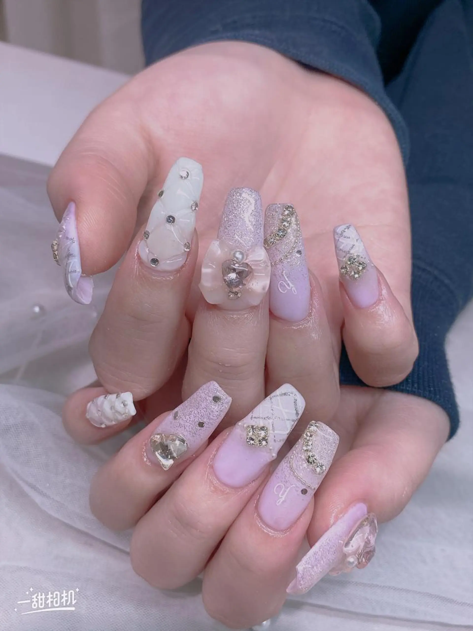 ネイル リボン 美爪パラジェル導入店 Sunnilyのネイルデザイン