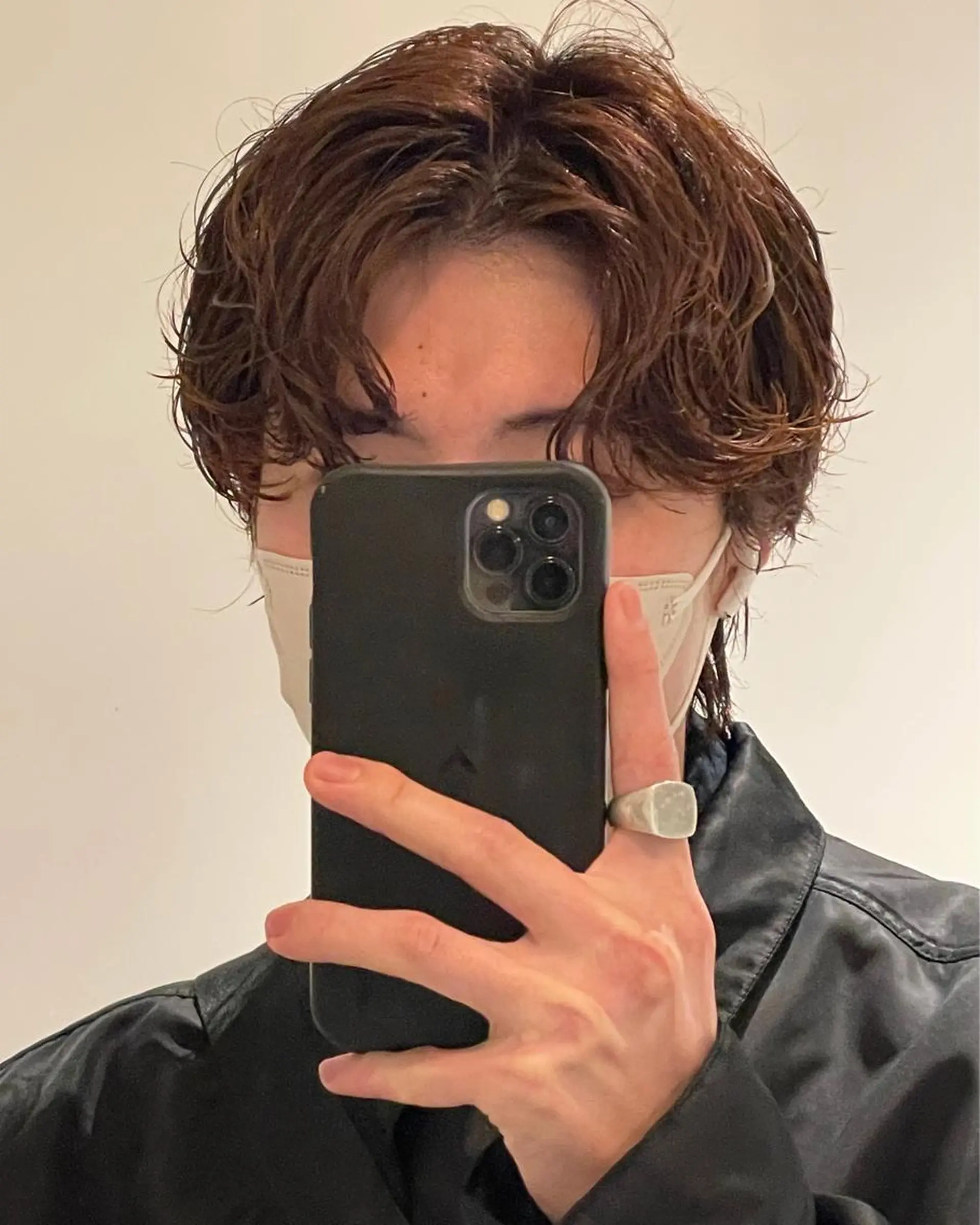 ショート カラー パーマ メンズ 吉田一輝 外国人パーマのヘアスタイル