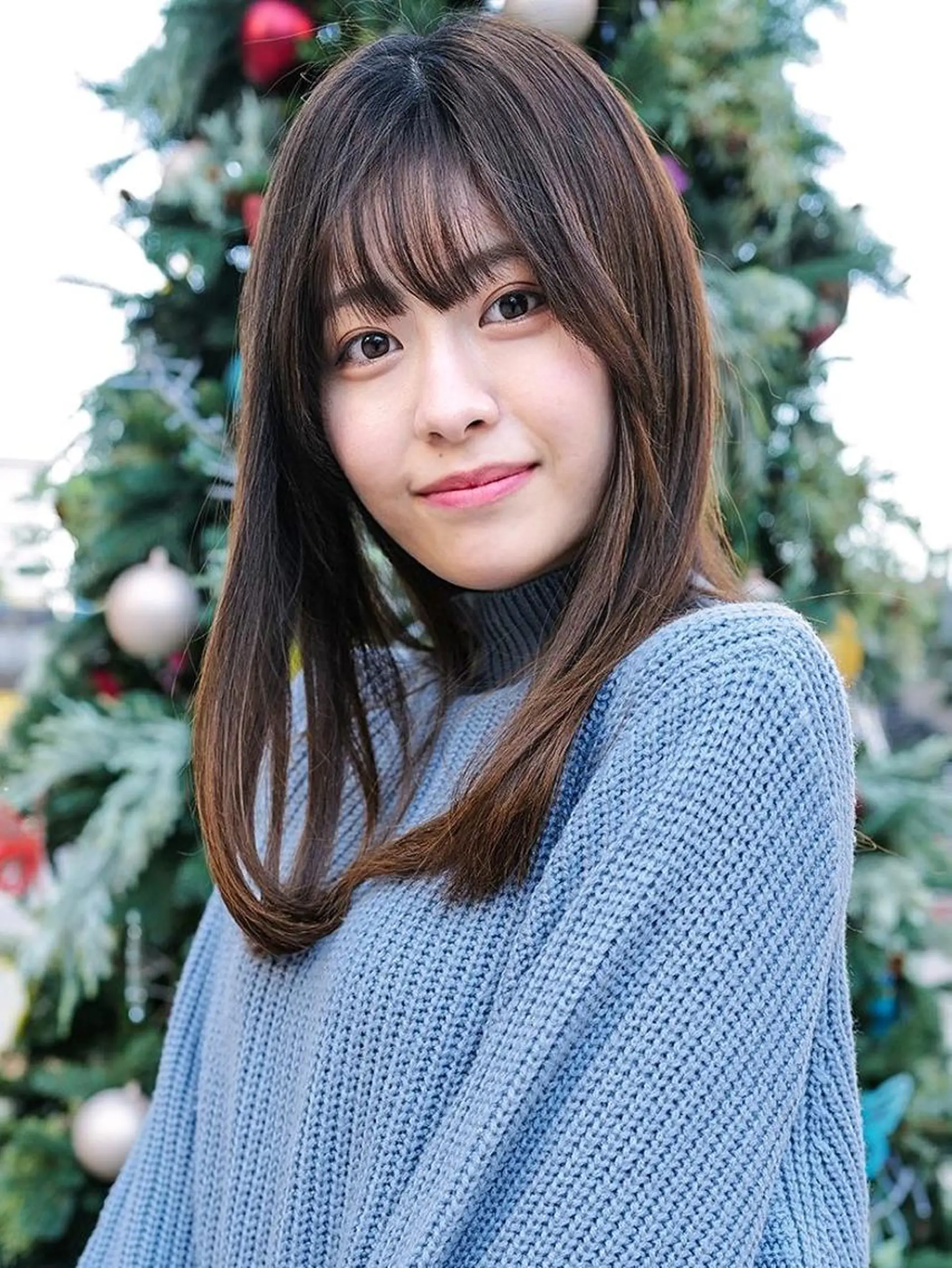 セミロング カラー ヘアアレンジ cecil hair 難波店所属・髪質改善透明感カラー /SHOGO☀️のヘアスタイル