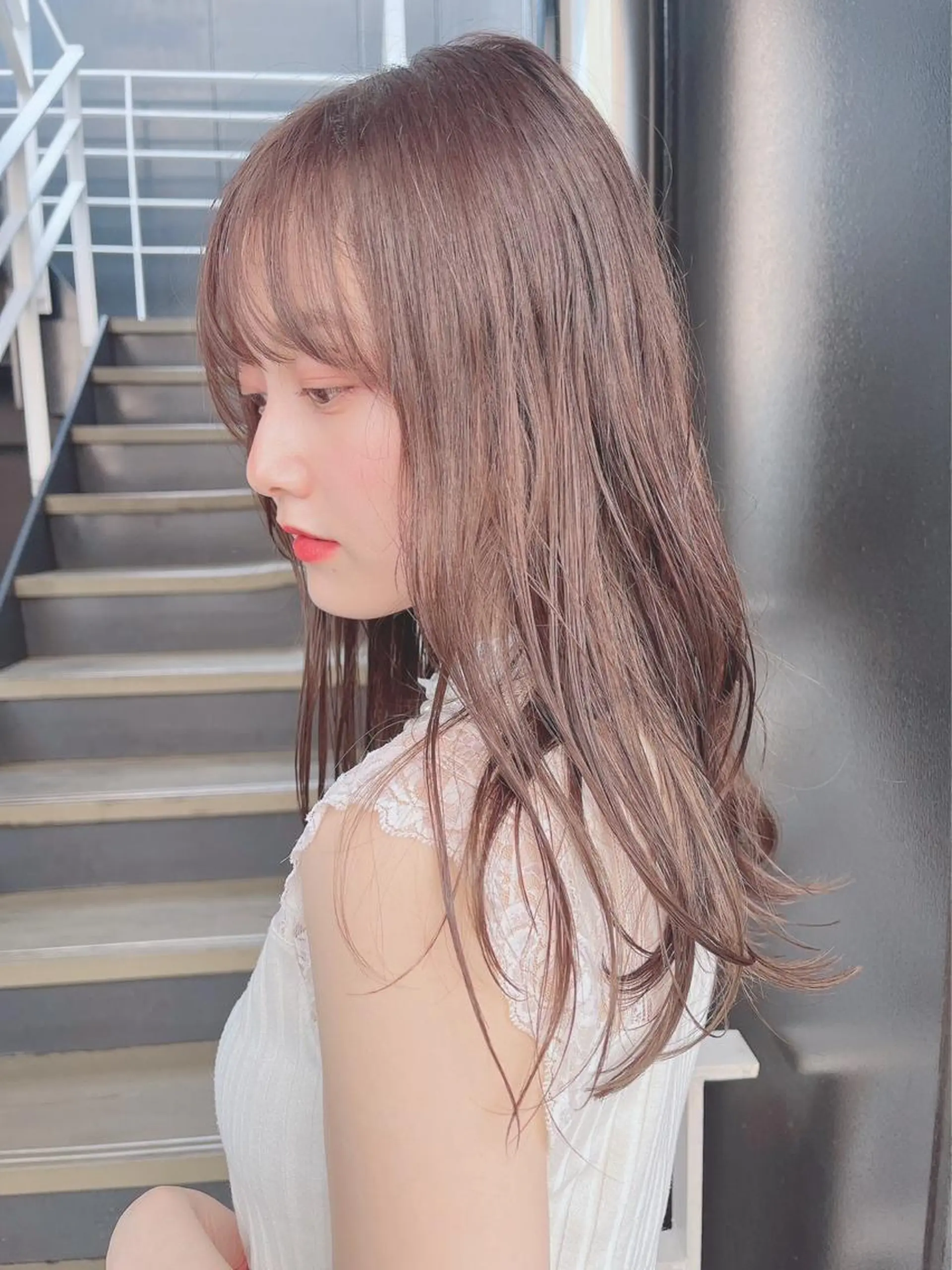 ロング カット 西新/siohair 似合わせ/石尾刻矢のヘアスタイル