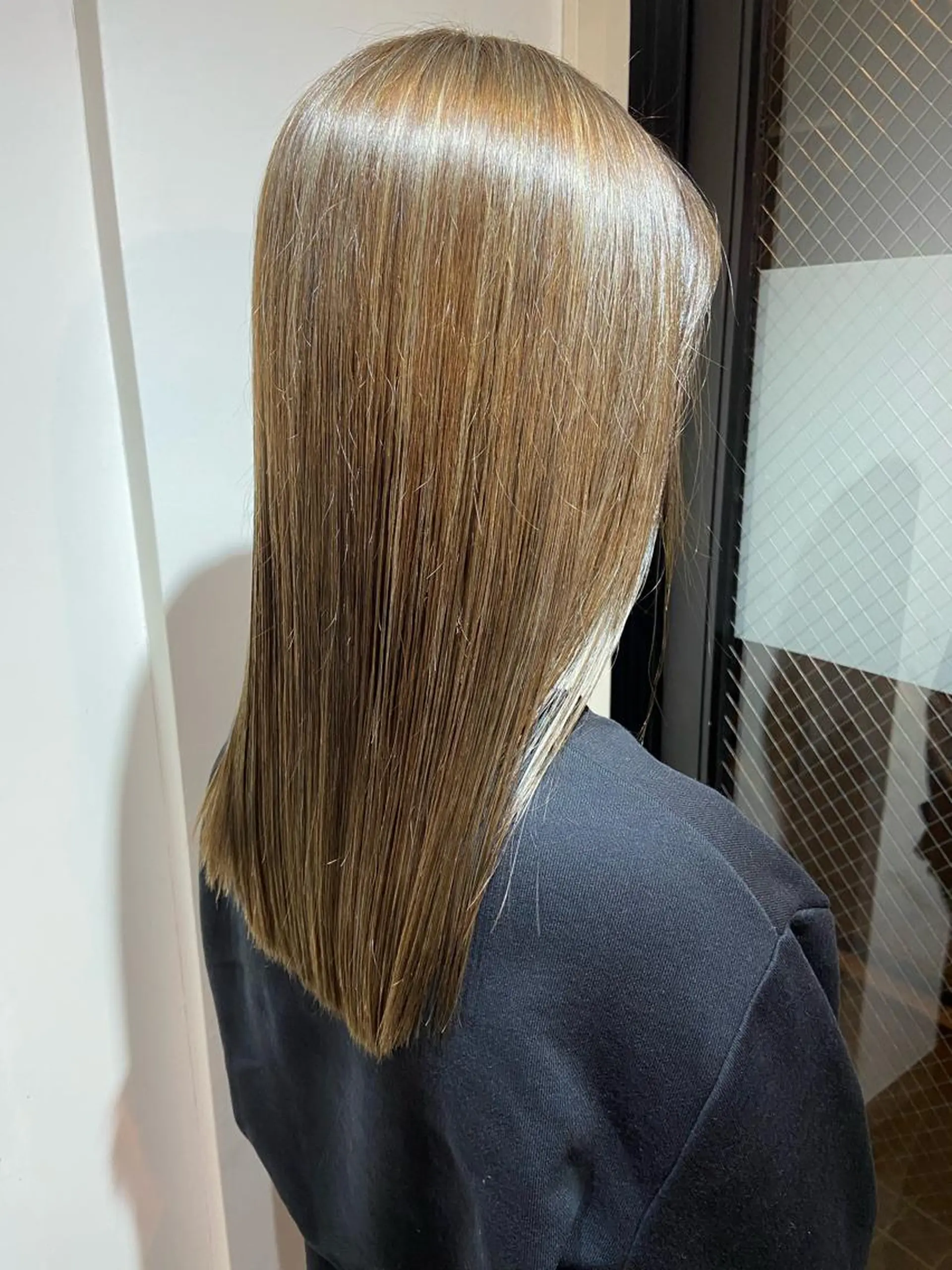 セミロング カラー Lamana所属・透明感カラー/ 加瀬たまものヘアスタイル