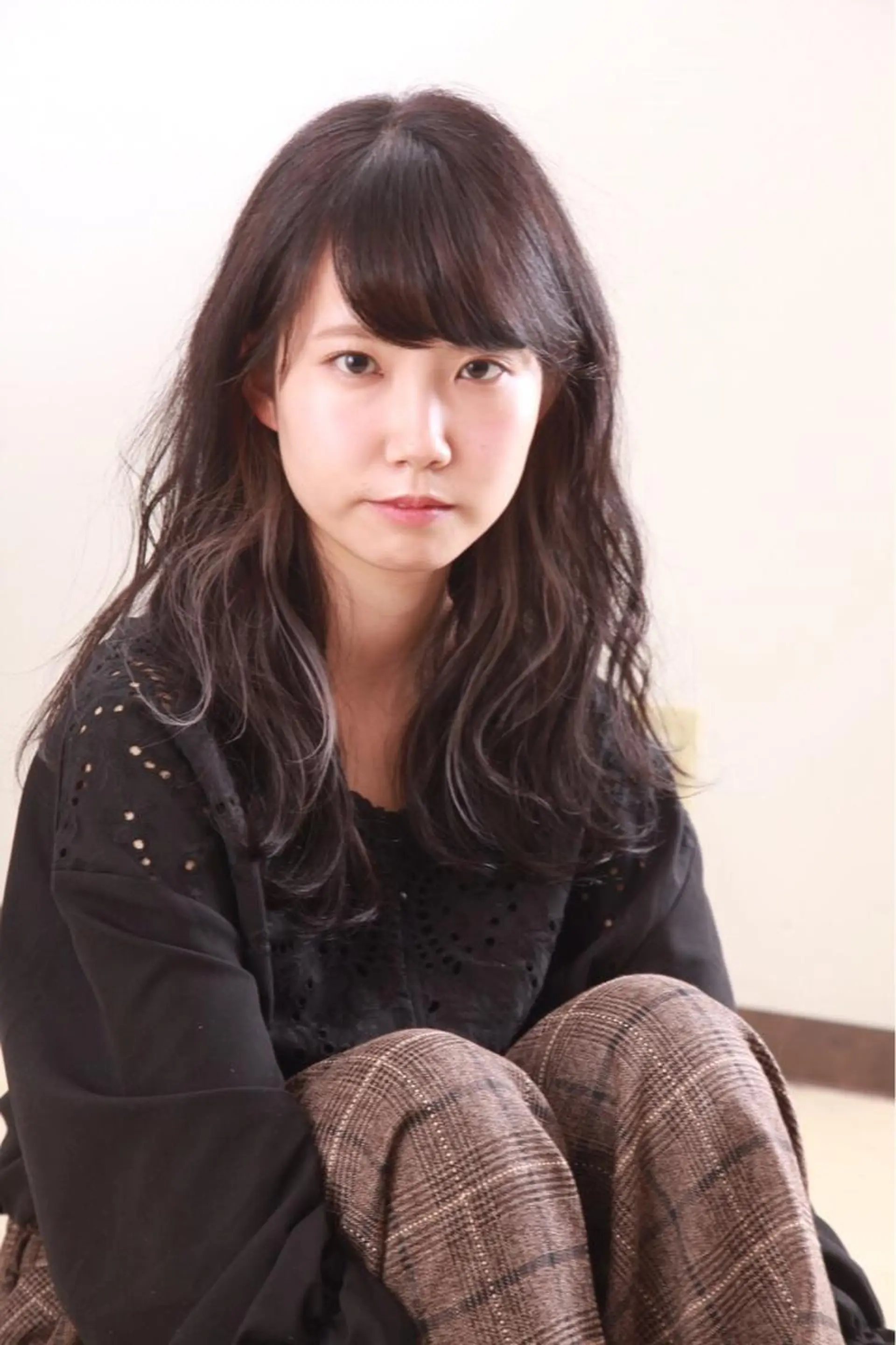 セミロング 永井 悠大のヘアスタイル