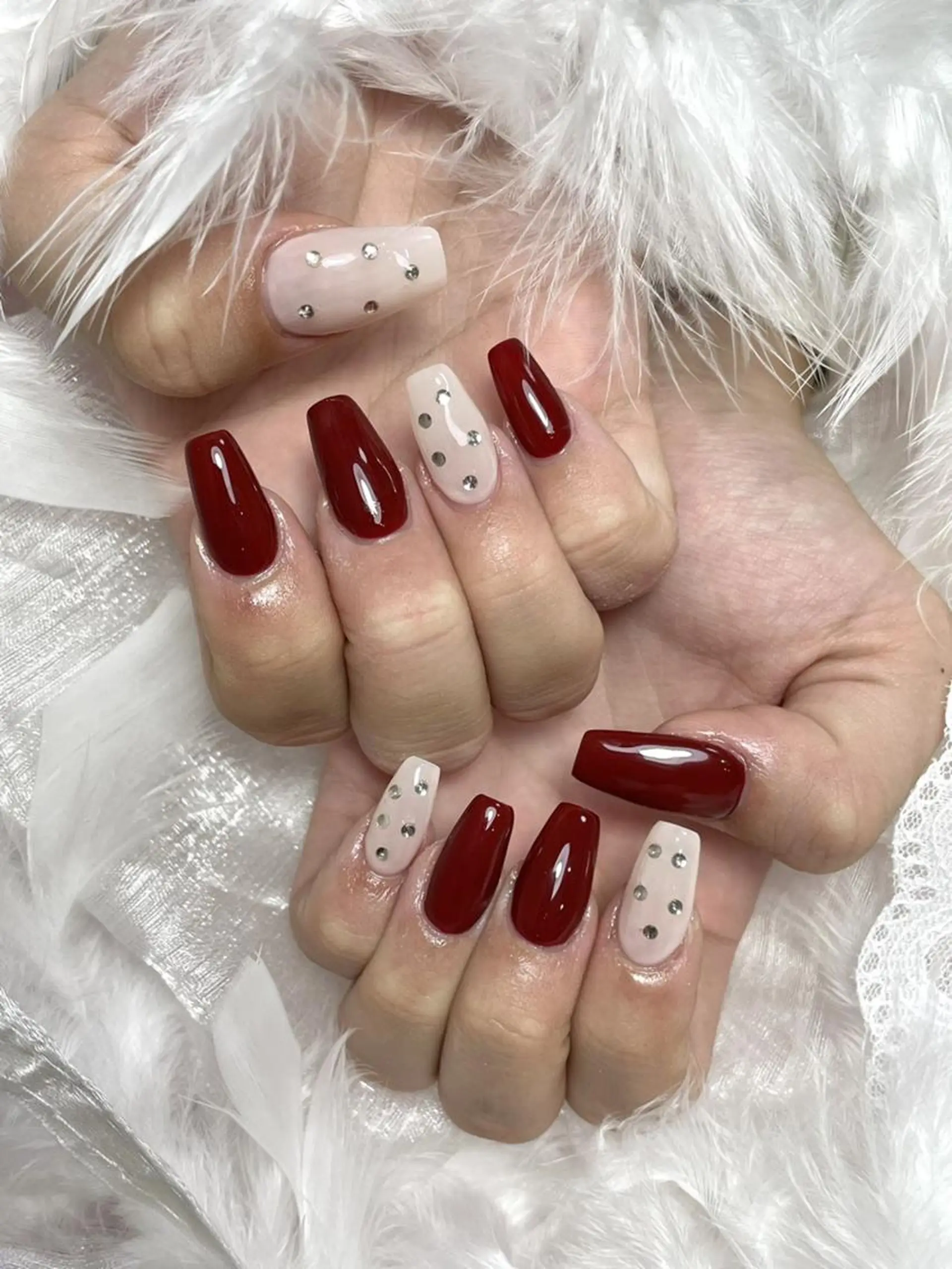 ネイル ハンドネイル Yu Li ネイルのネイルデザイン