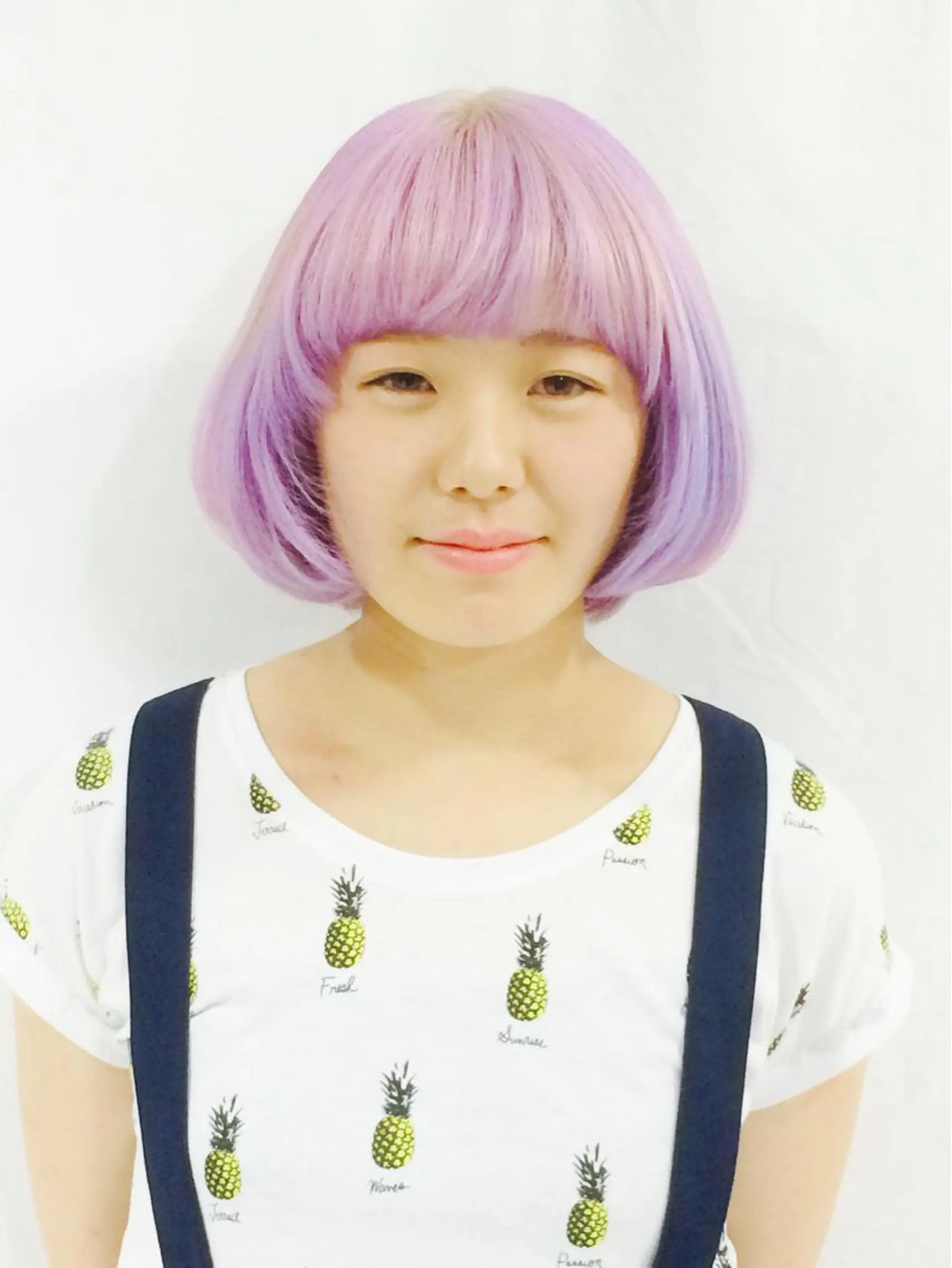 ショート カラー ラベンダーカラー パープルカラー LUCK本厚木 浦住 貴大のヘアスタイル