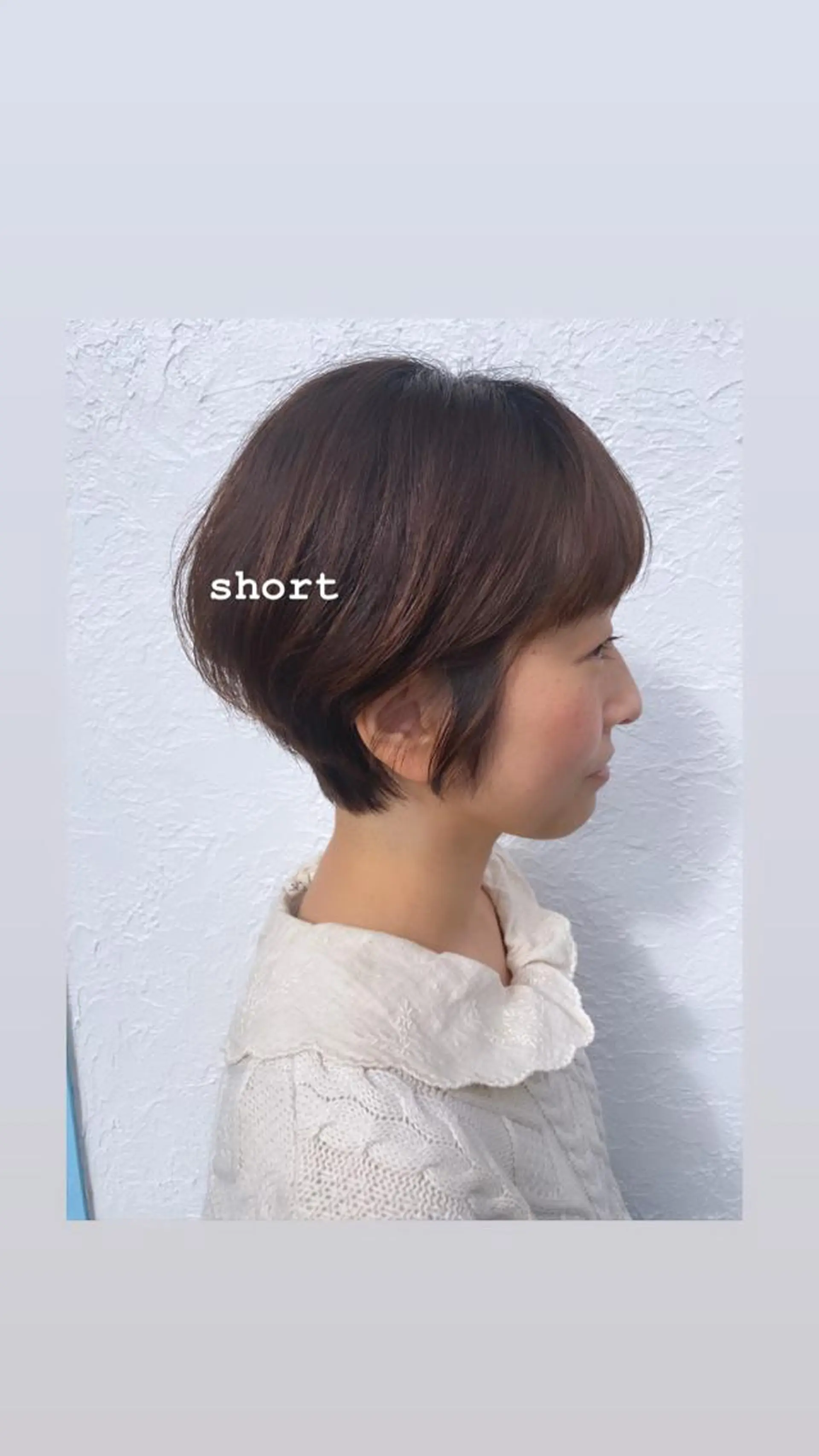 ショート mare所属・＊＊＊ natsumiのヘアスタイル