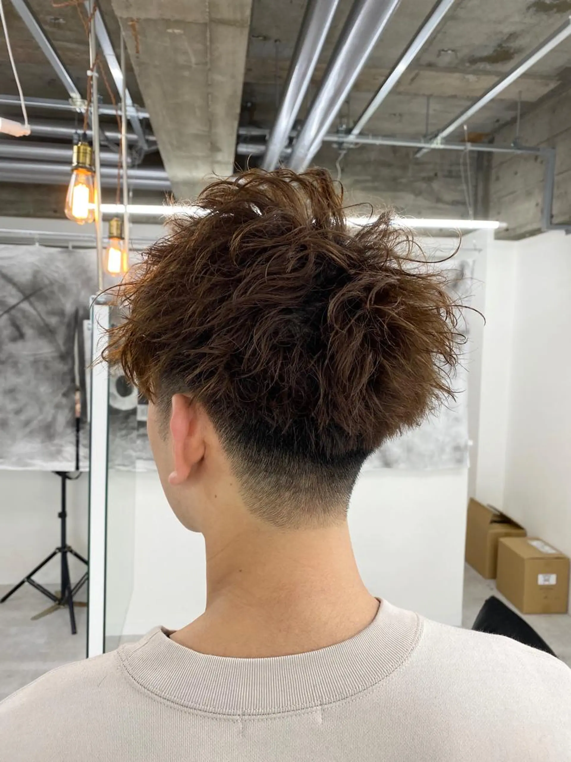 パーマ メンズ メンズサロンLOSS所属・メンズサロン rootのヘアスタイル