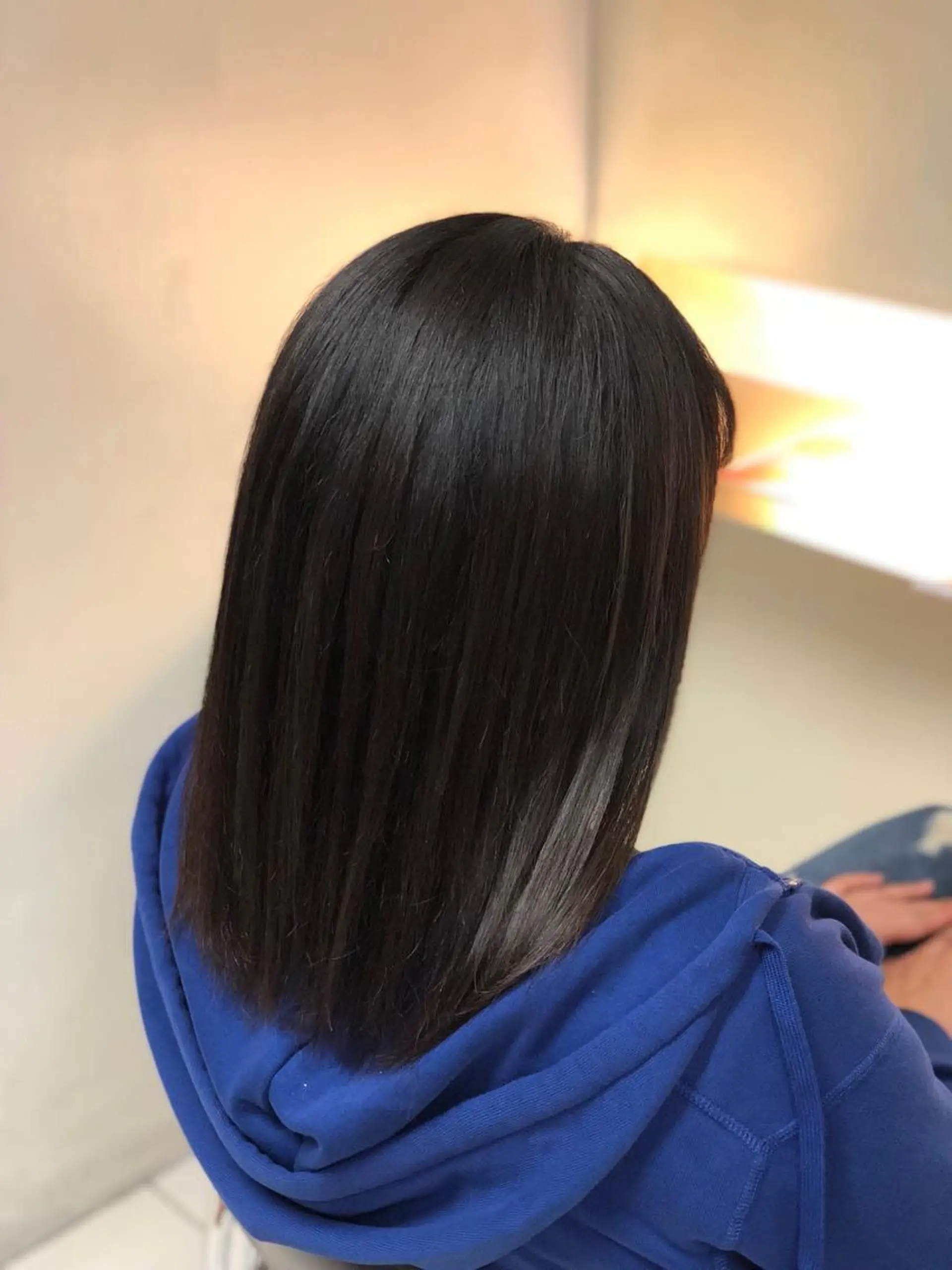 セミロング カラー 髪質改善カラー🎗️ 滝沢純のヘアスタイル