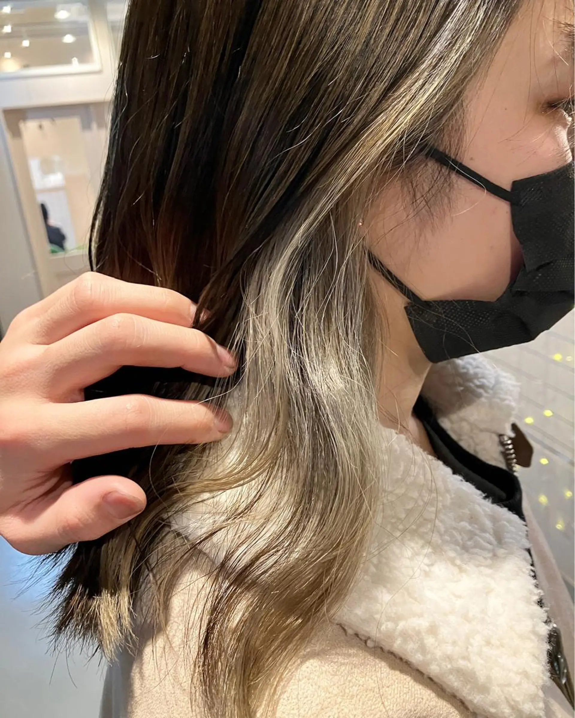 ロング カット ヘアカラー トリートメント 小島 健太郎のヘアスタイル