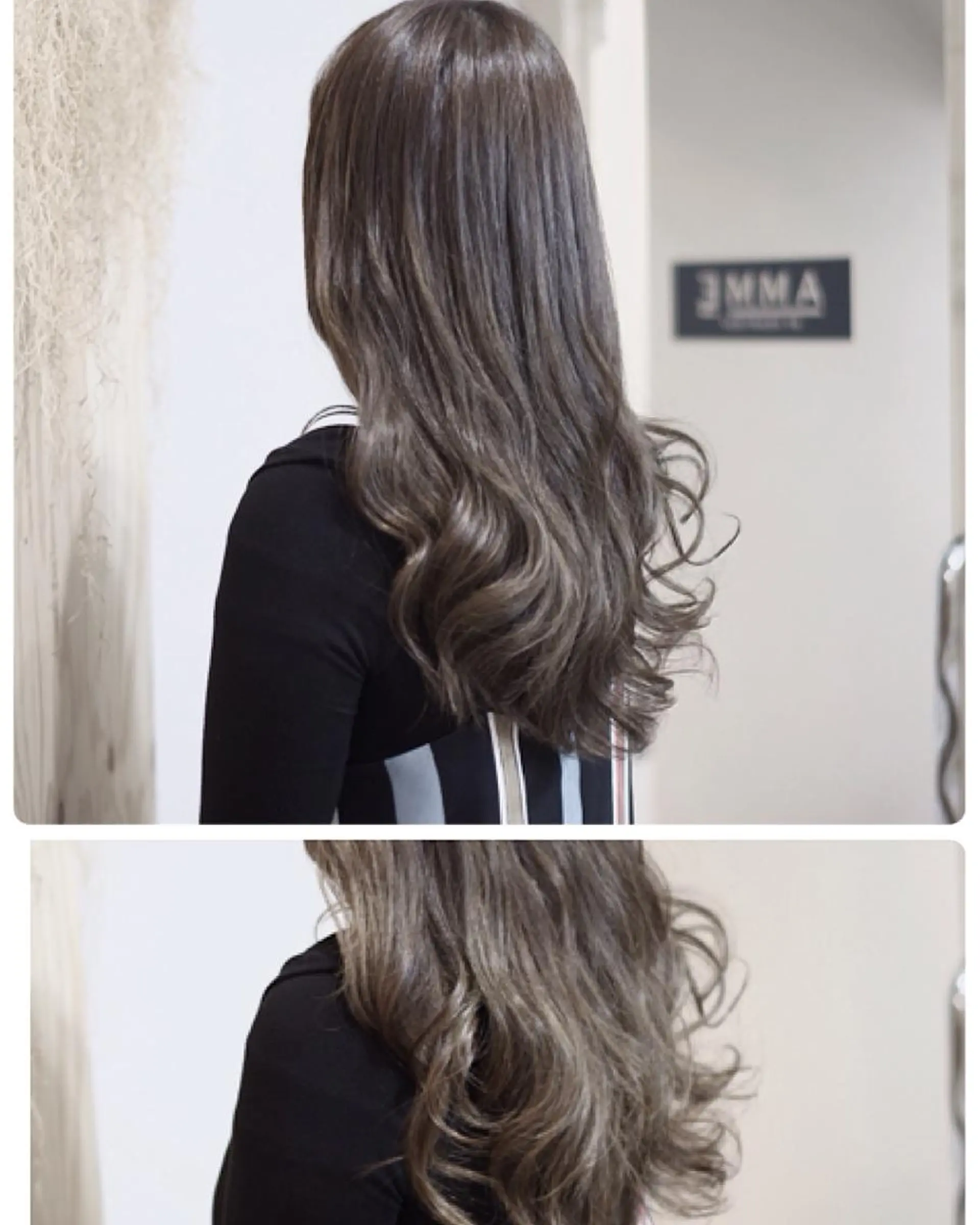 ロング カラー グレージュ 💎髪質改善💎 デザイナーshinのヘアスタイル