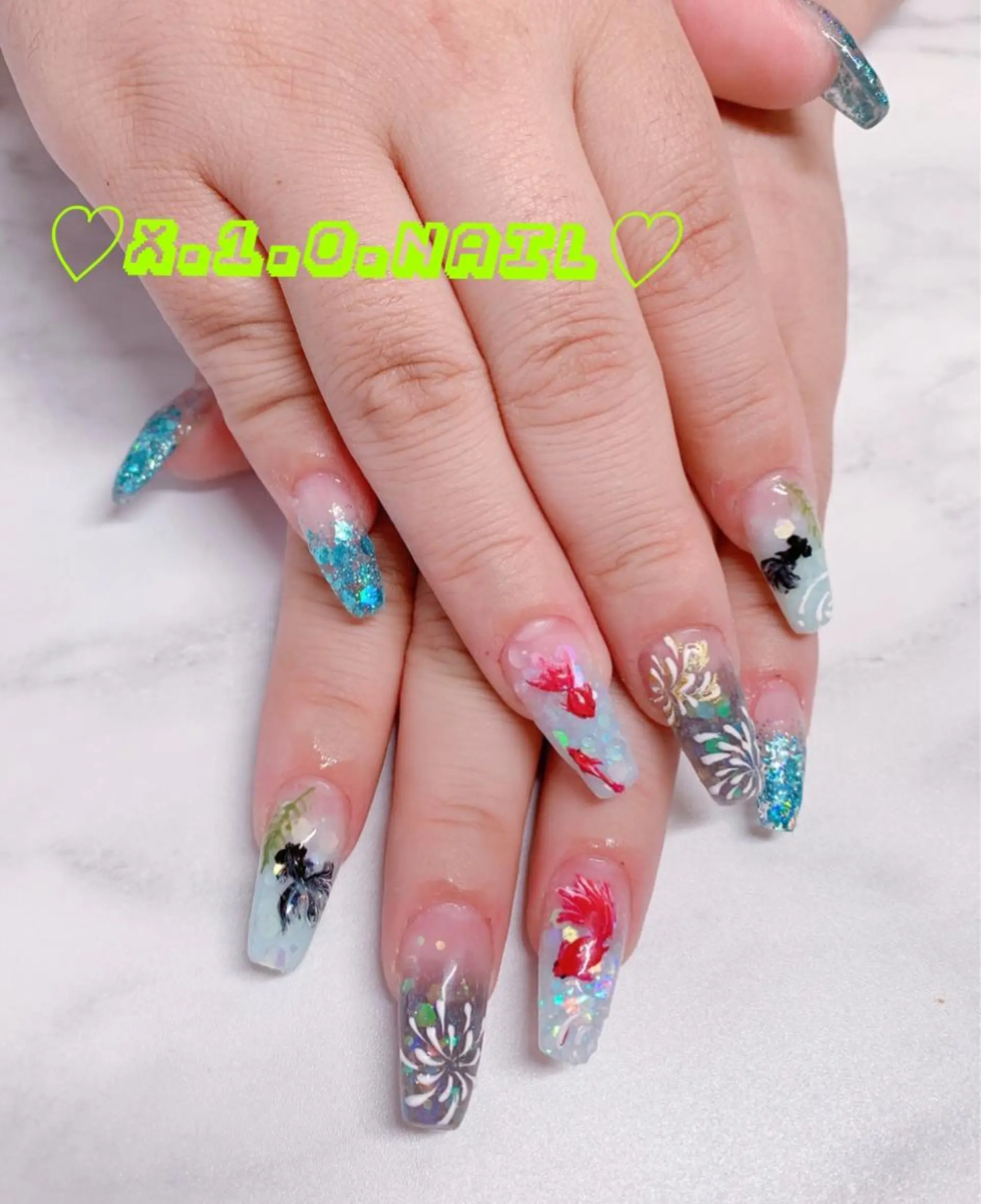 ネイル アニマル柄 アートネイル ニュアンスネイル ネイルチップ ハンドネイル x.1.0.nail ♡Cのネイルデザイン
