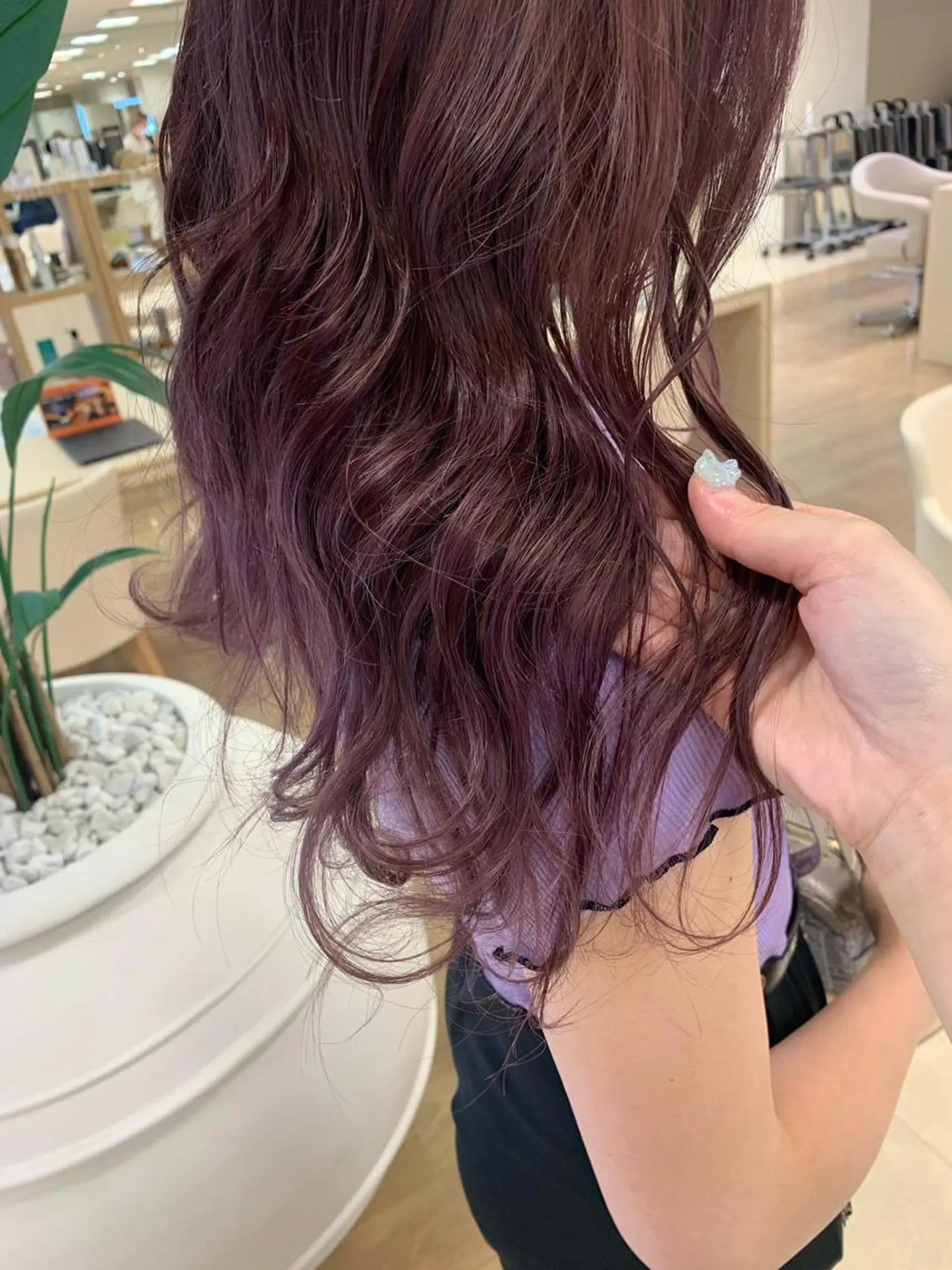 ロング カラー カット ヘアカラー トリートメント 暖色専門美容師🎀 お客様満足度◎のヘアスタイル