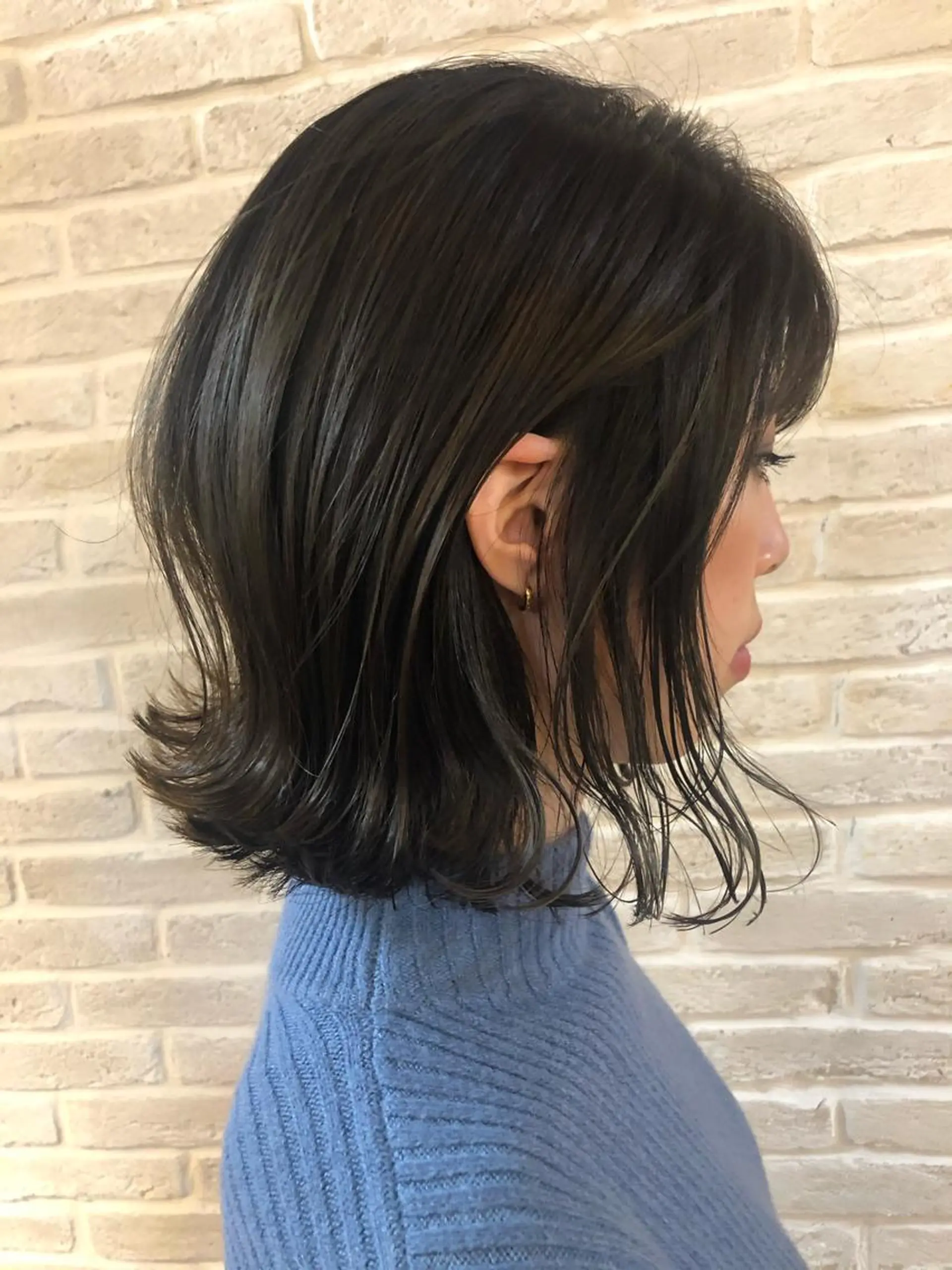 ショート カラー グレージュ 外ハネヘア hair salon Ranun髪質改善のヘアスタイル