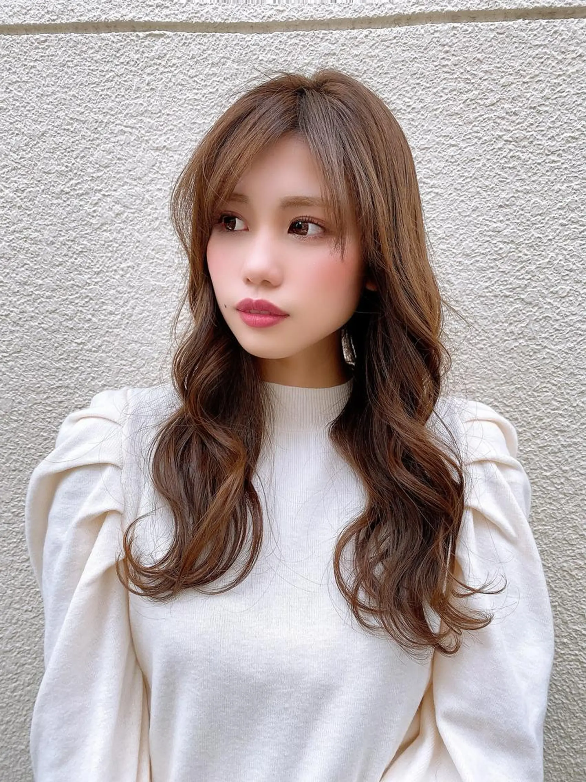 ロング Puamelia 名古屋所属・韓国風ヘア✻透明感 カラー✻yukaのヘアスタイル