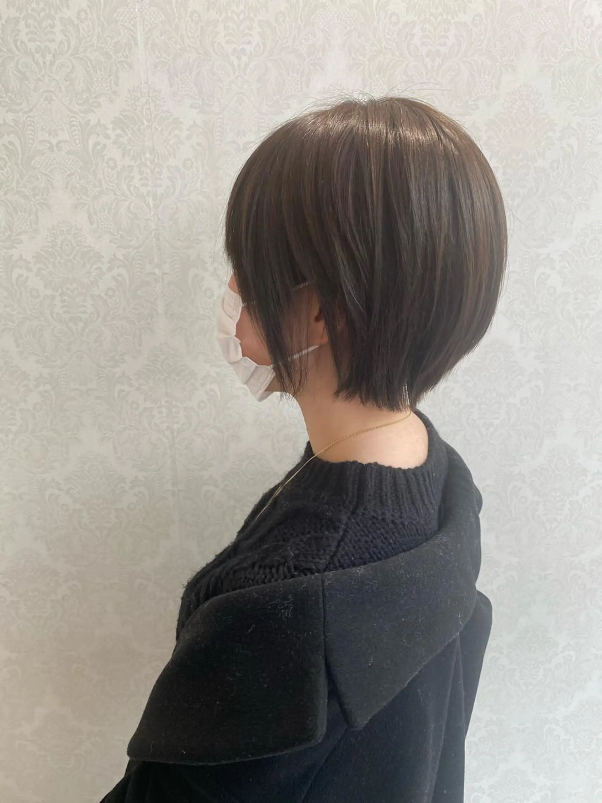 ショート カラー 透明感カラー ショートヘア mori by little所属・デザインカラー✨新倉 佑奈のヘアスタイル