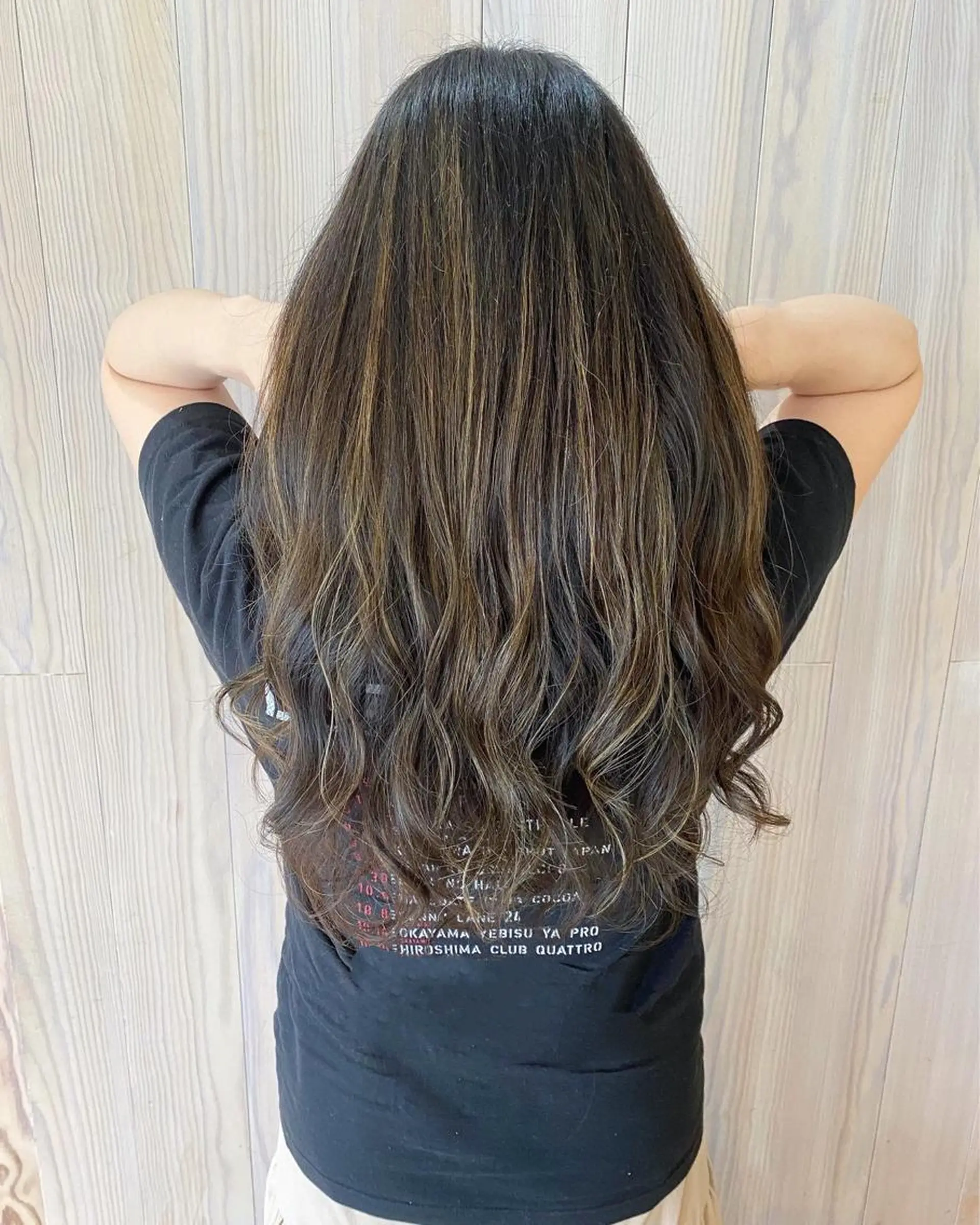 ロング カラー LA KING KYOTO所属・レイヤーカット/ miranのヘアスタイル