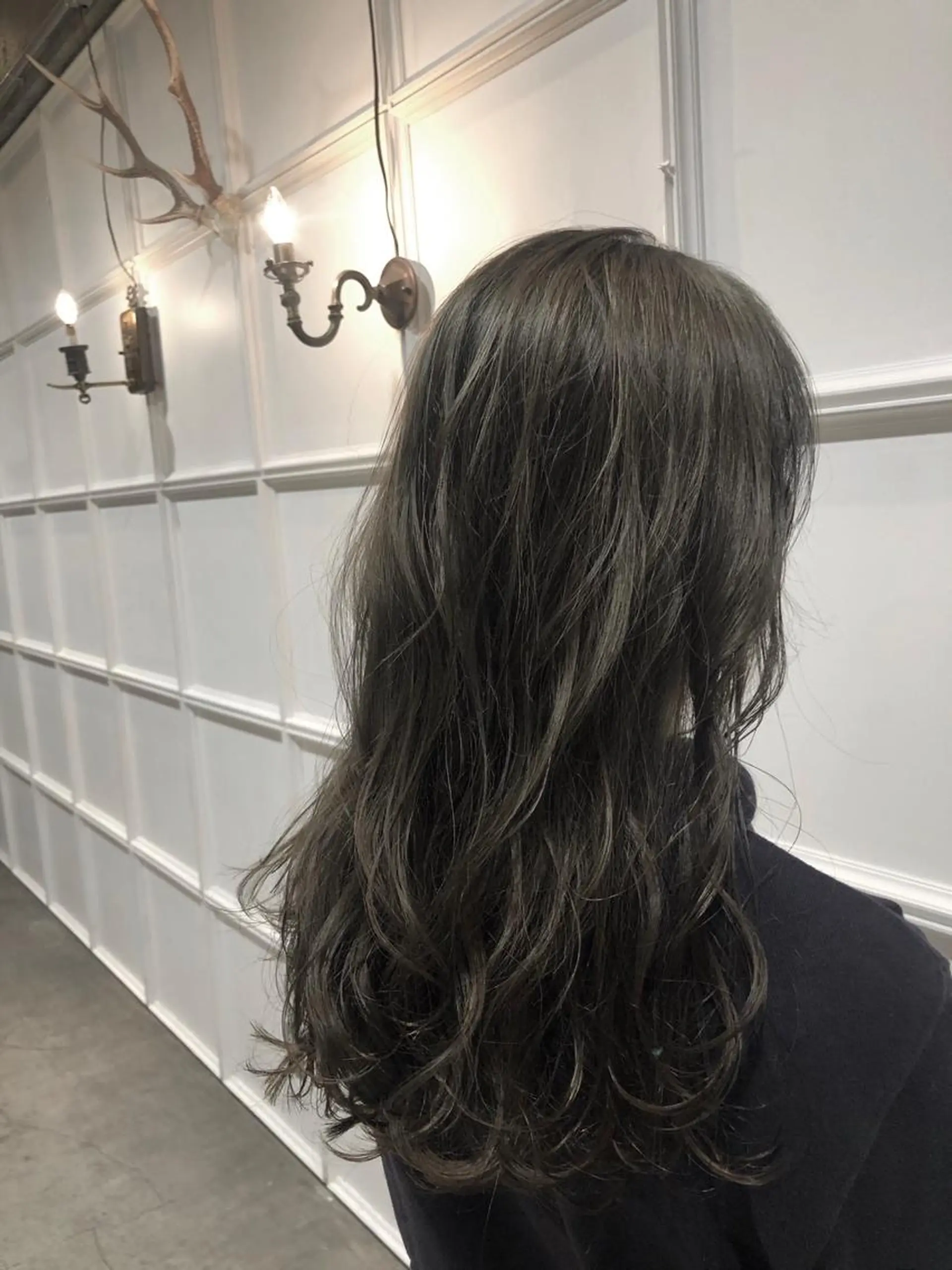 ロング カラー マンツーマン／韓国 ヘア‎Amiのヘアスタイル