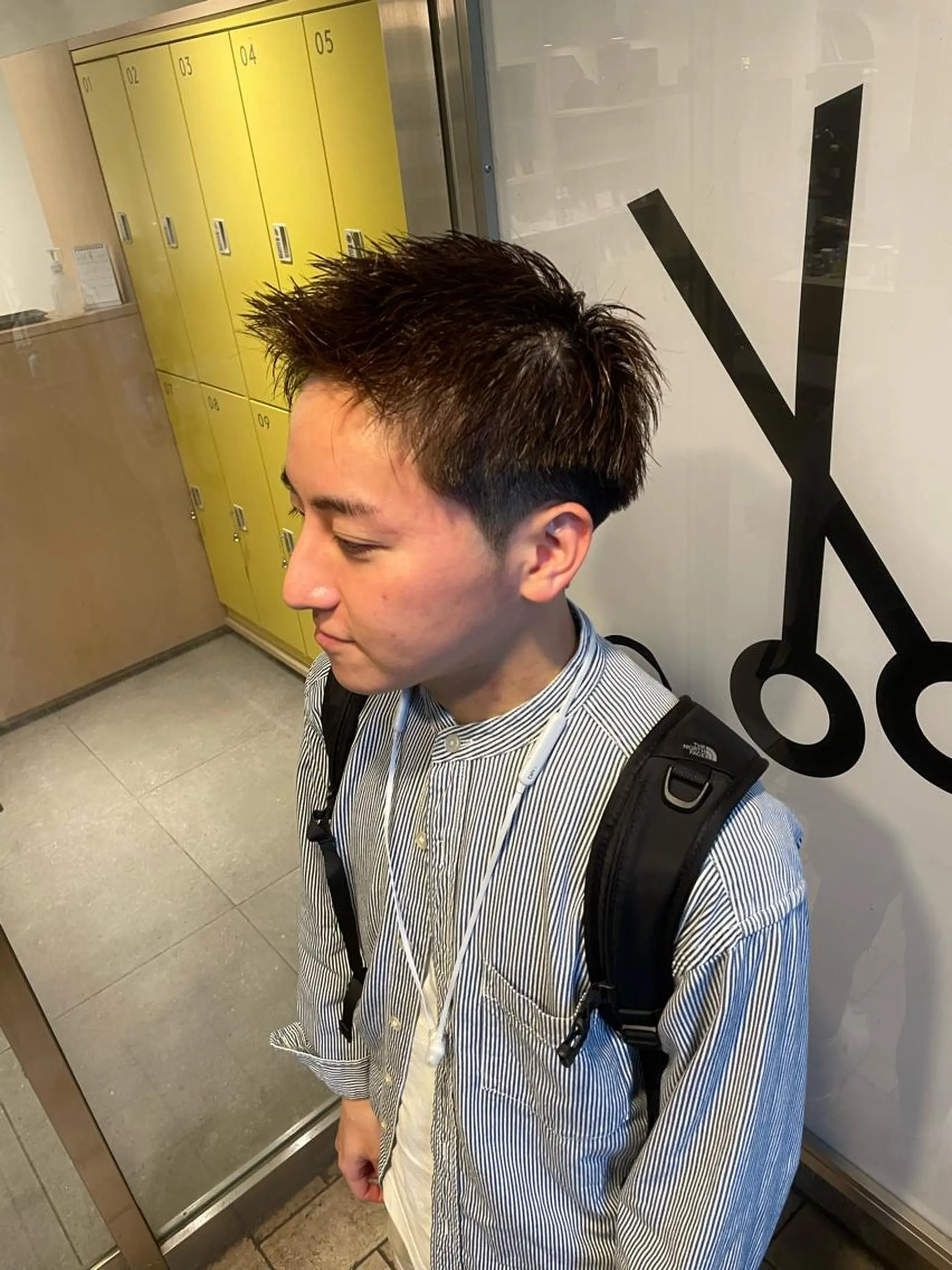 メンズ カット Le'a所属・渋谷/フェード/ 國分 翔のヘアスタイル