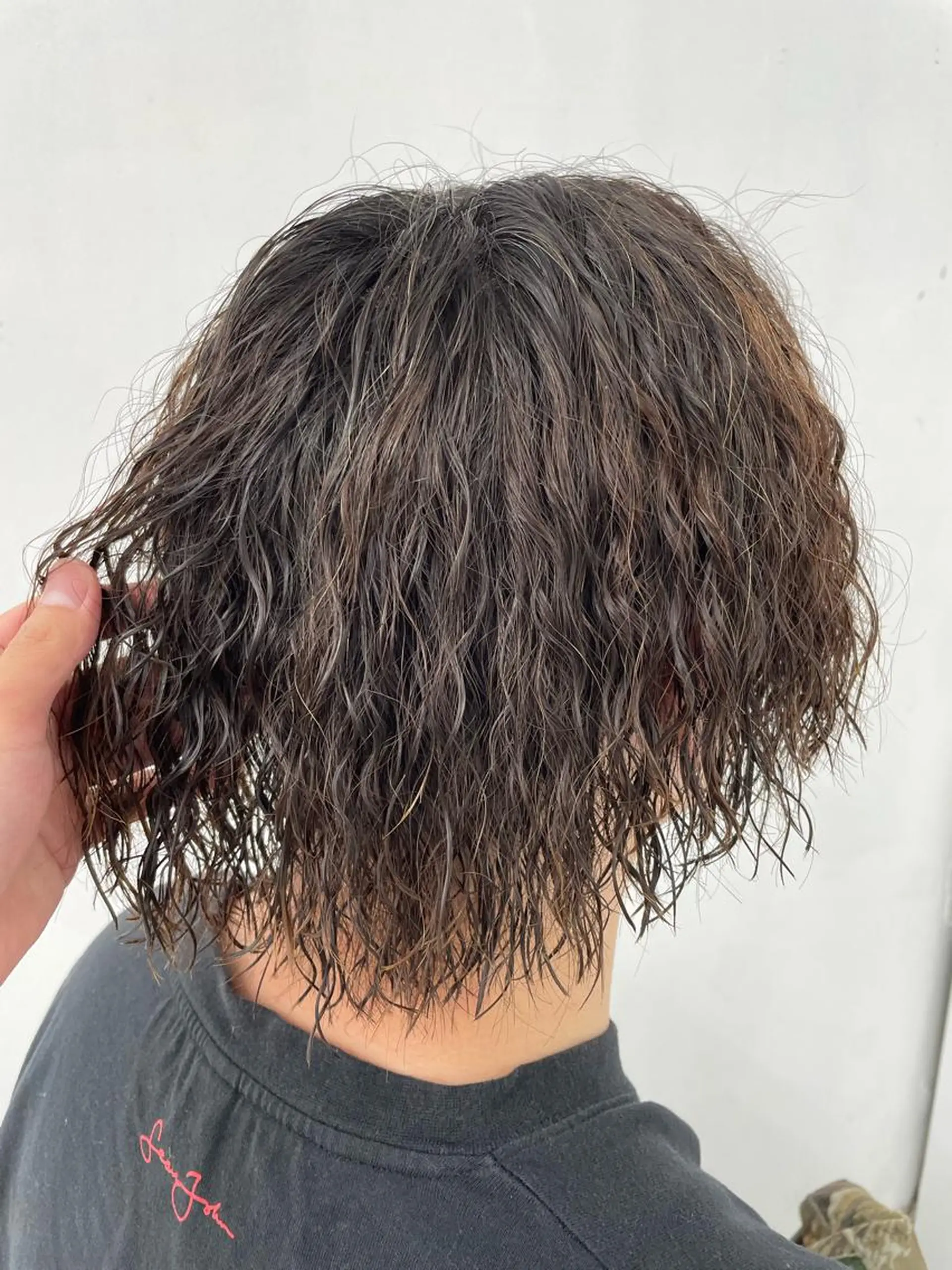 ミディアム パーマ メンズ カット パーマ トリートメント 【柏メンズパーマ職人 】店長　KAZUMAのヘアスタイル