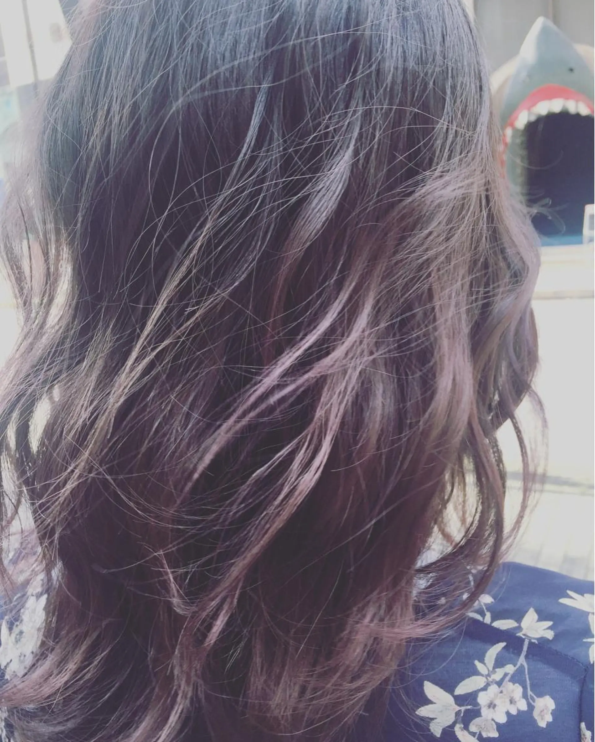 ロング カラー パーマ、髪質改善 川崎祐介のヘアスタイル