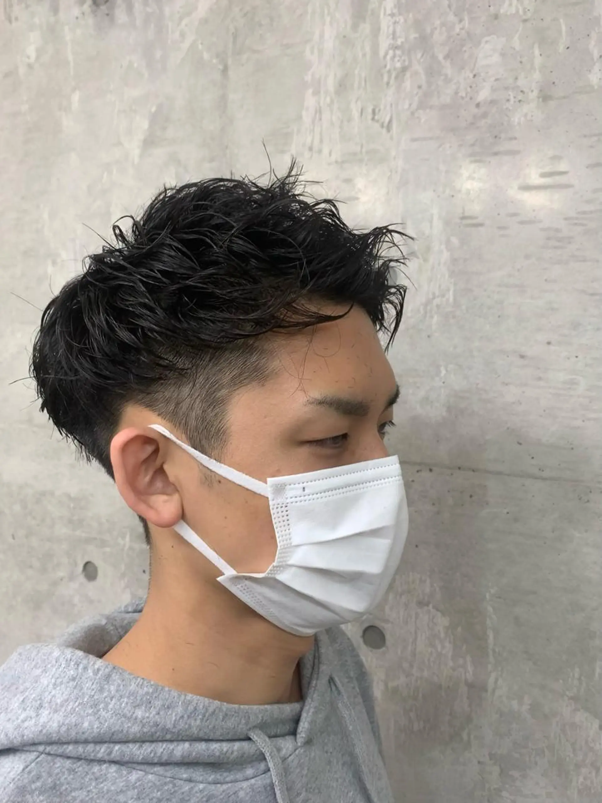 ショート パーマ メンズ クセを最大限に活かす メンズパーマ奈良大祐のヘアスタイル