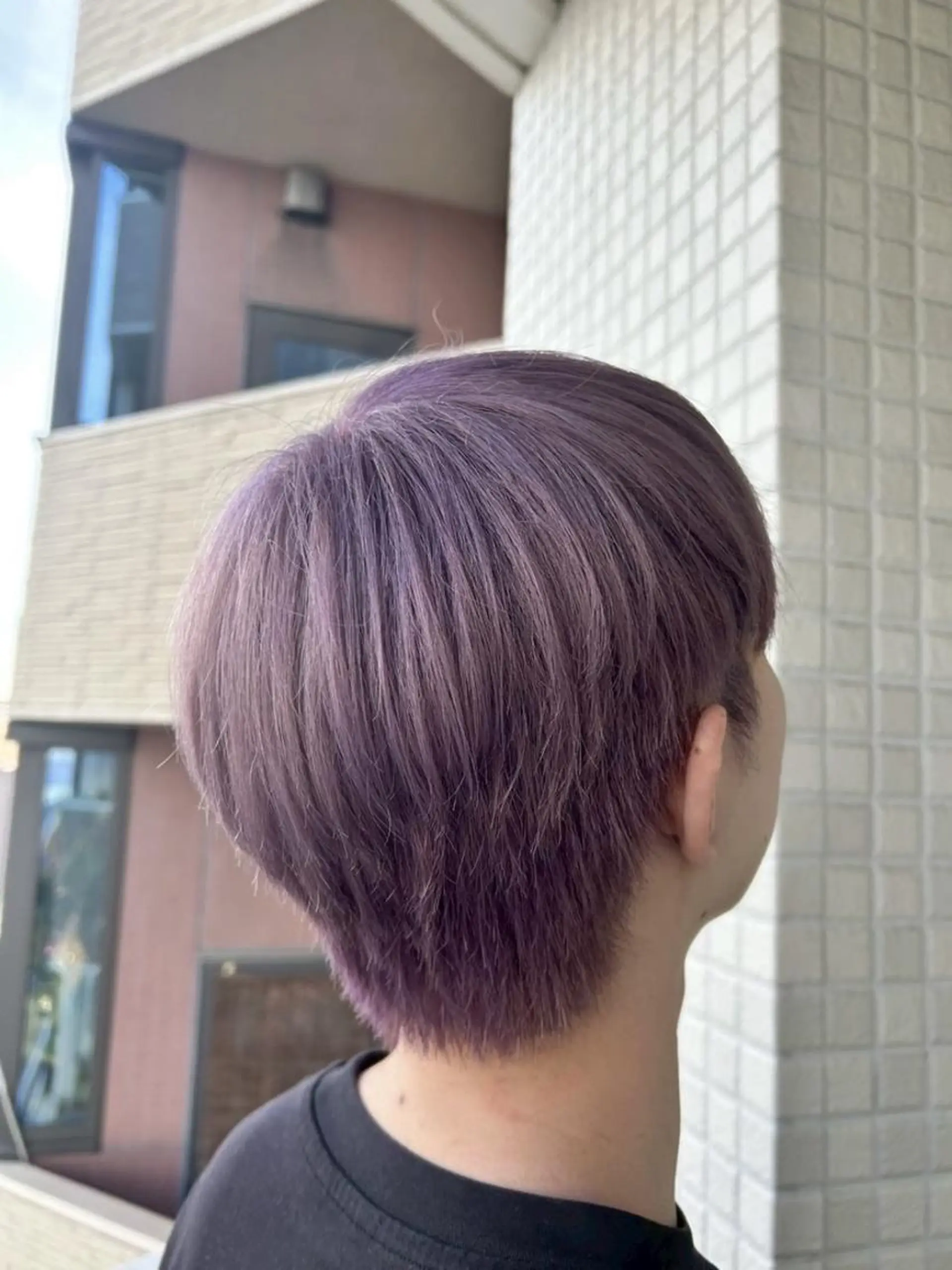 ミディアム カラー メンズ メンズブリーチ ブリーチ ダブルカラー カット ヘアカラー ✨【公式】 juhl.横浜✨のヘアスタイル