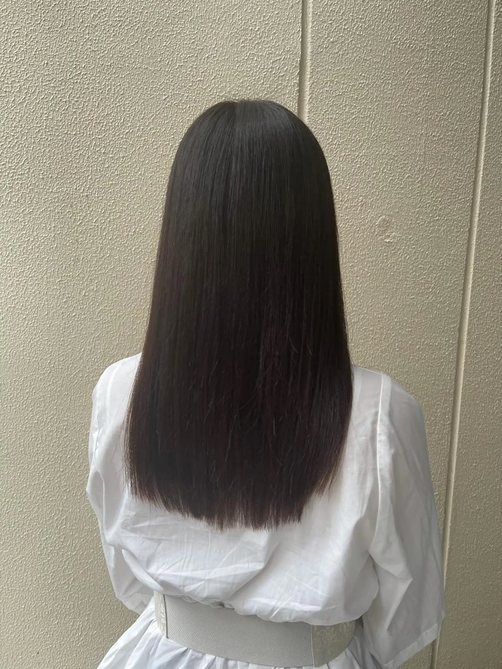 セミロング アッシュ 髪質改善 【髪質改善特化】 新宿/縮毛矯正/セラのヘアスタイル