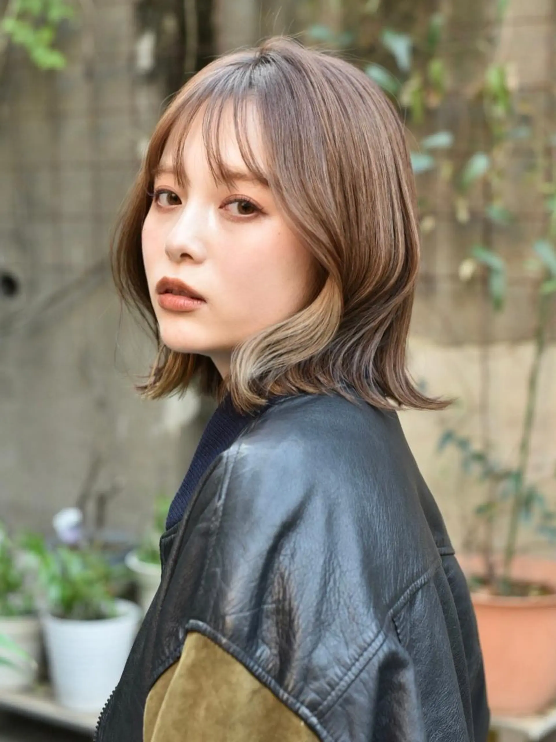 ミディアム カラー ヘアカラー トリートメント 🎨絶対に褒められる "店長"鈴木貴彦🎨のヘアスタイル