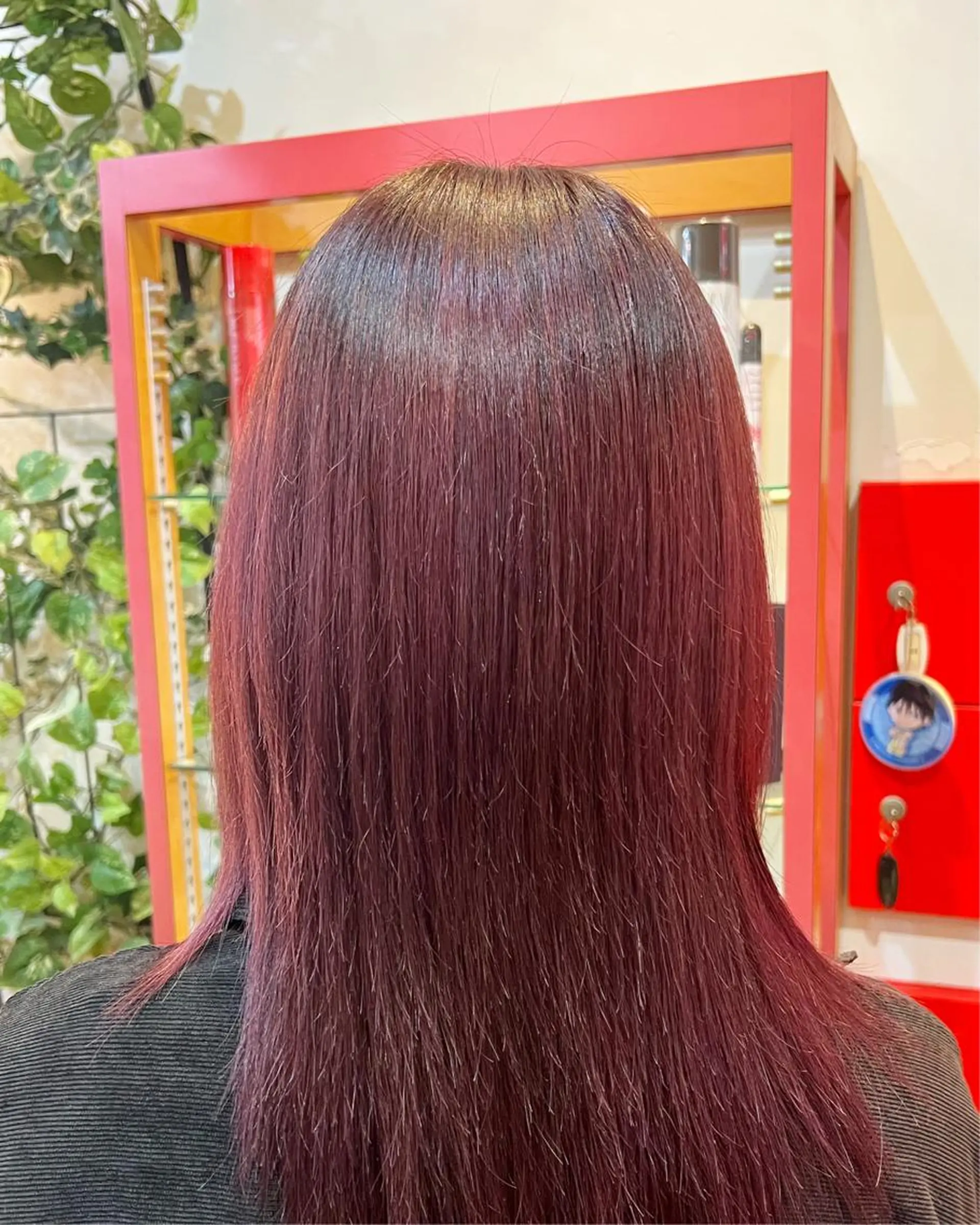 ミディアム カラー ピンクカラー バイオレットカラー ヘアカラー まさき✂︎ブリーチ／ デザインカラーのヘアスタイル