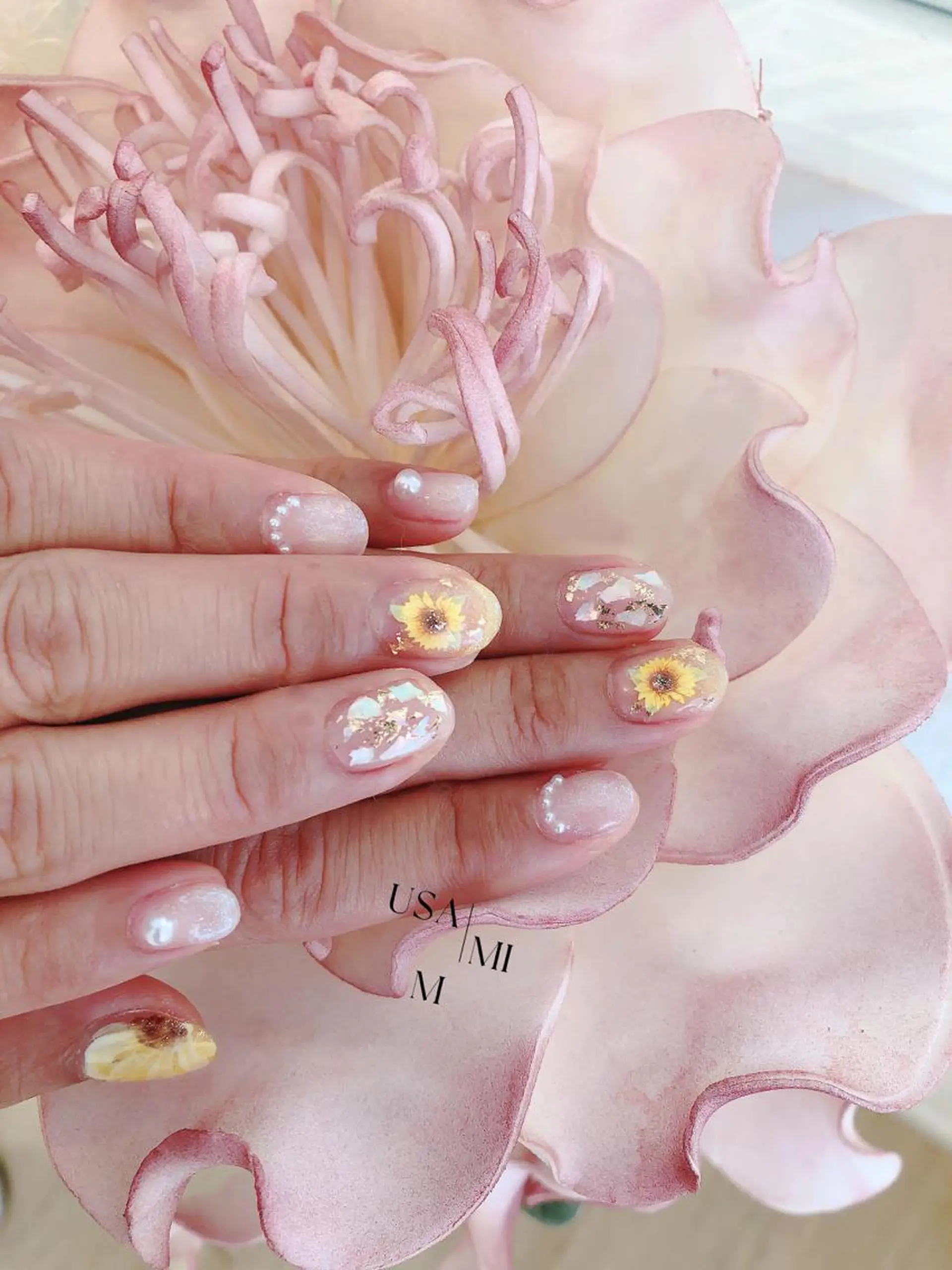 ネイル ハンドネイル USAMiMi 🐰💕のネイルデザイン