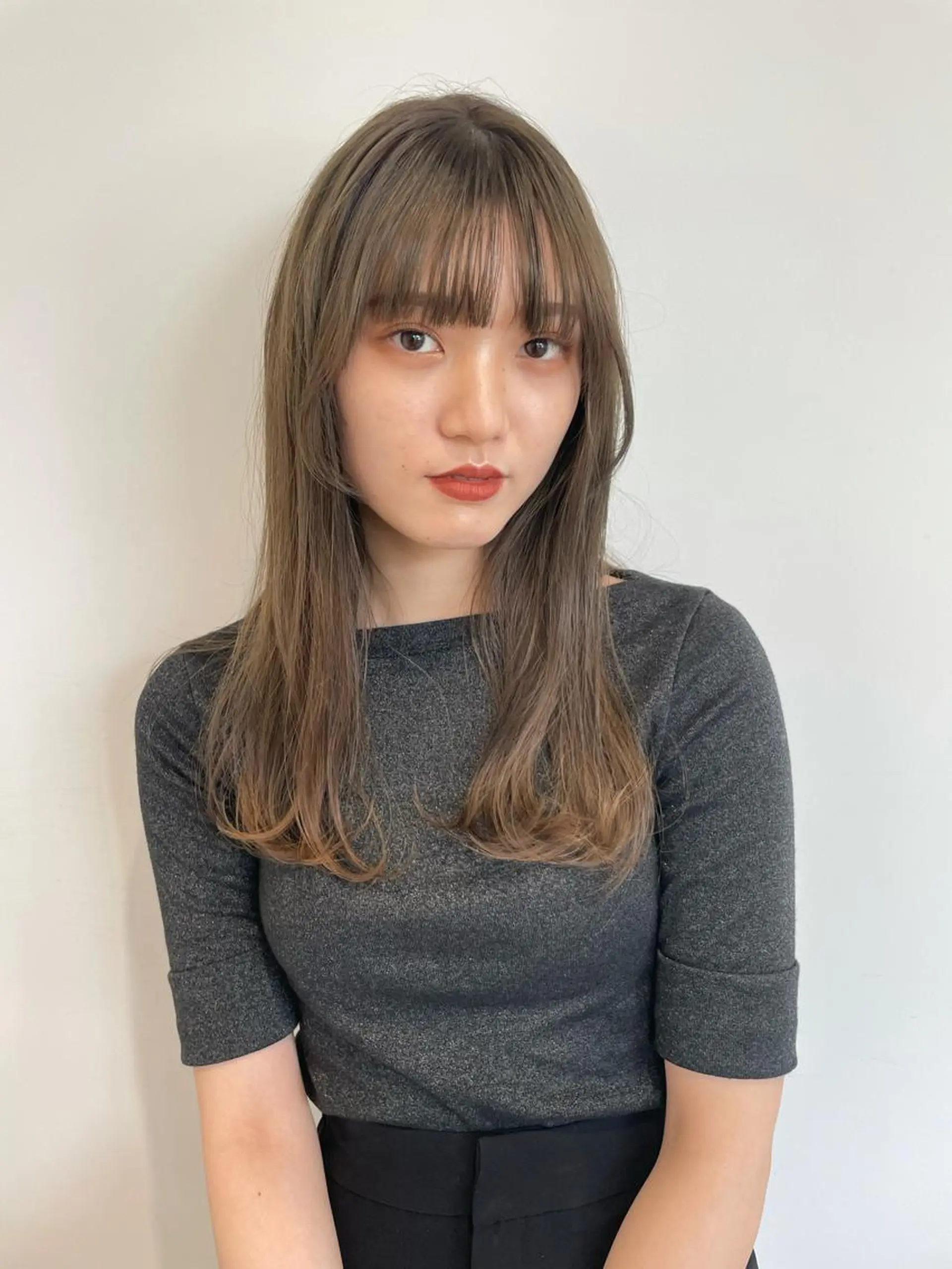 ロング カラー Ata.所属・kubo nozomiのヘアスタイル