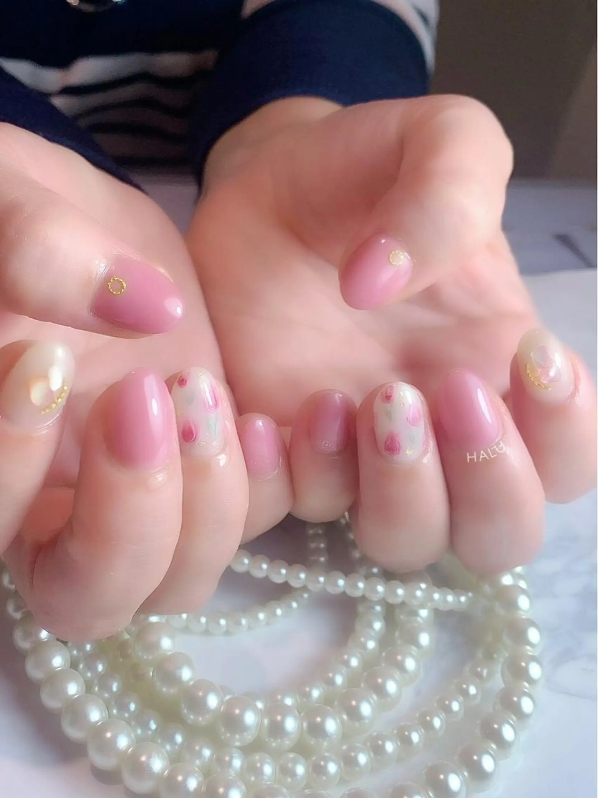 ネイル 春ネイル HALU ハルのネイルデザイン