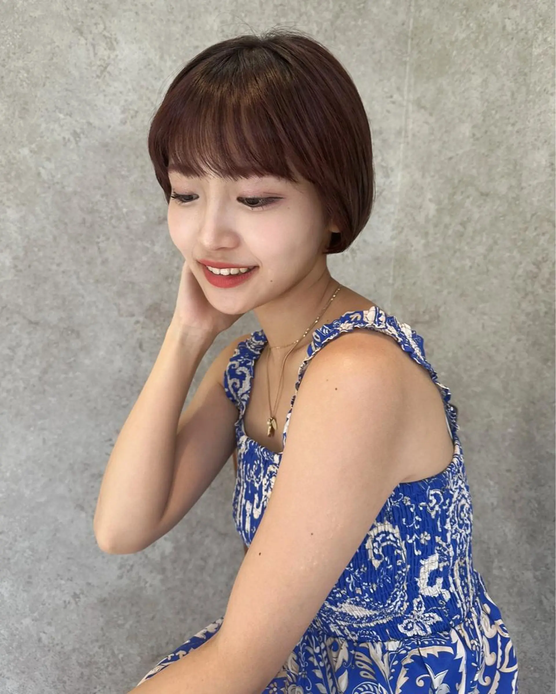 ショート カット ヘアカラー トリートメント ボブ / カット /るかのヘアスタイル