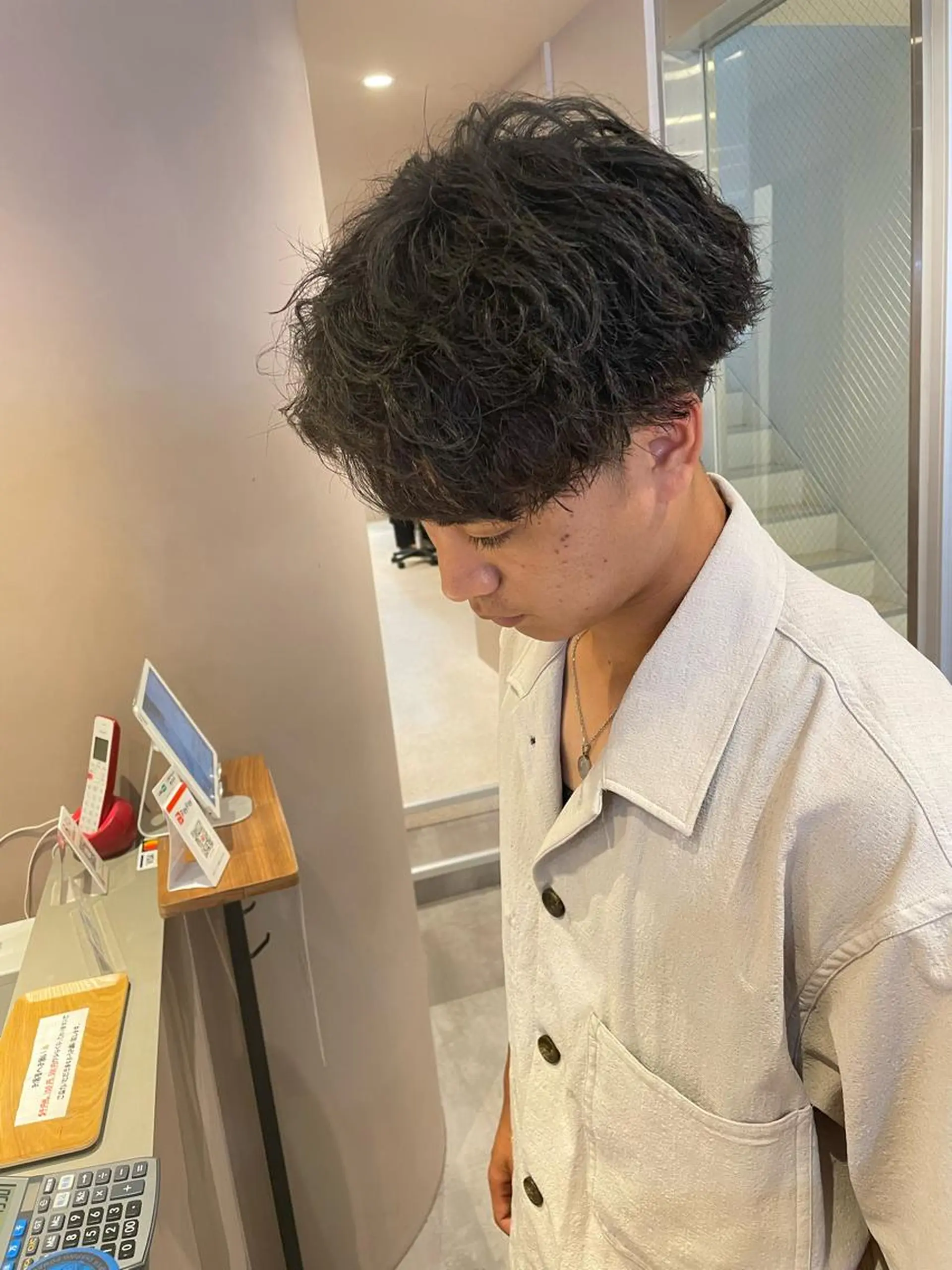 ショート パーマ メンズ MAQUM所属・【メンズ特化】渡部 京弘/パーマのヘアスタイル