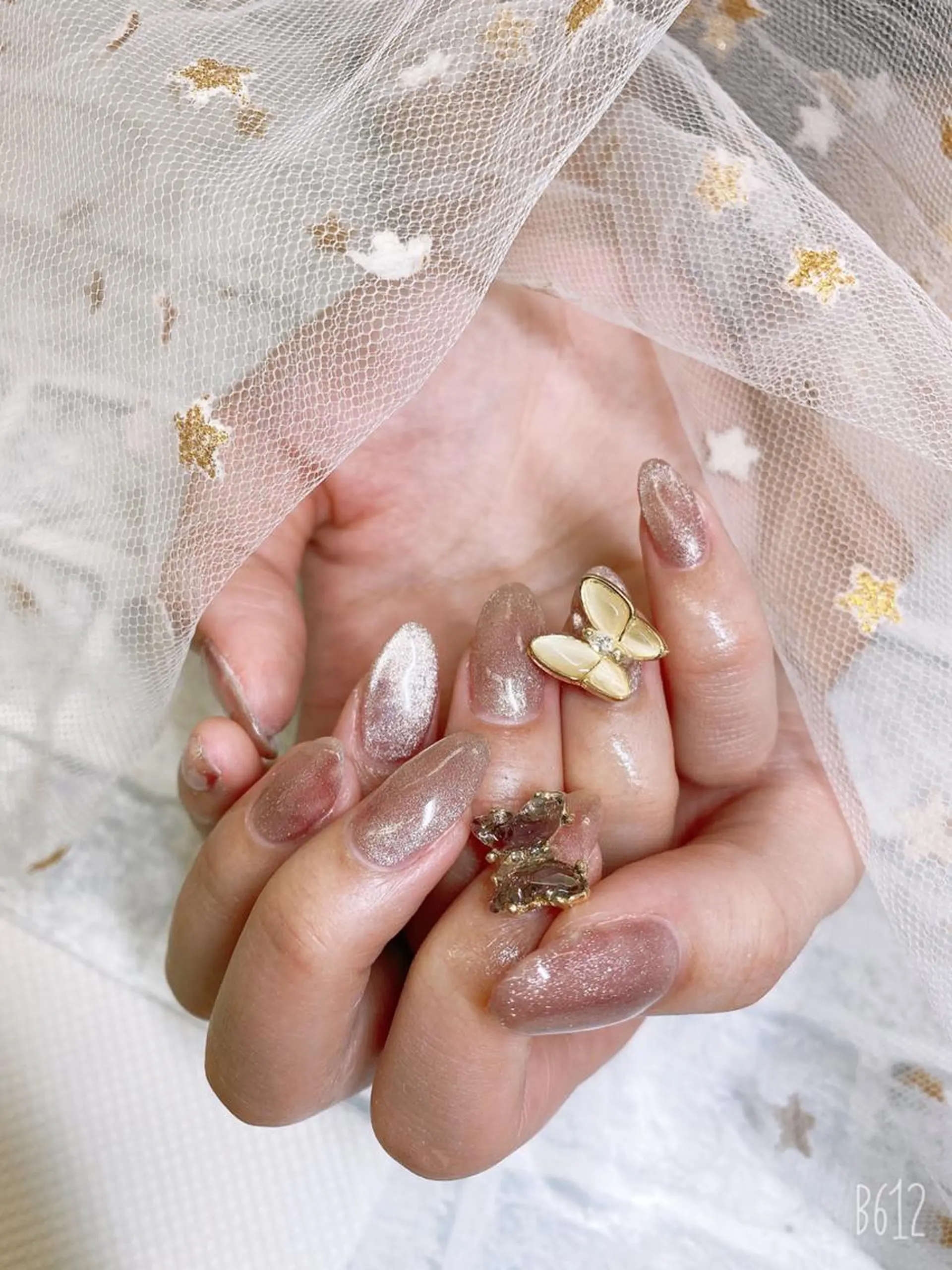 ネイル 🦋ネイルサロン ブラン🌈ゆりのネイルデザイン