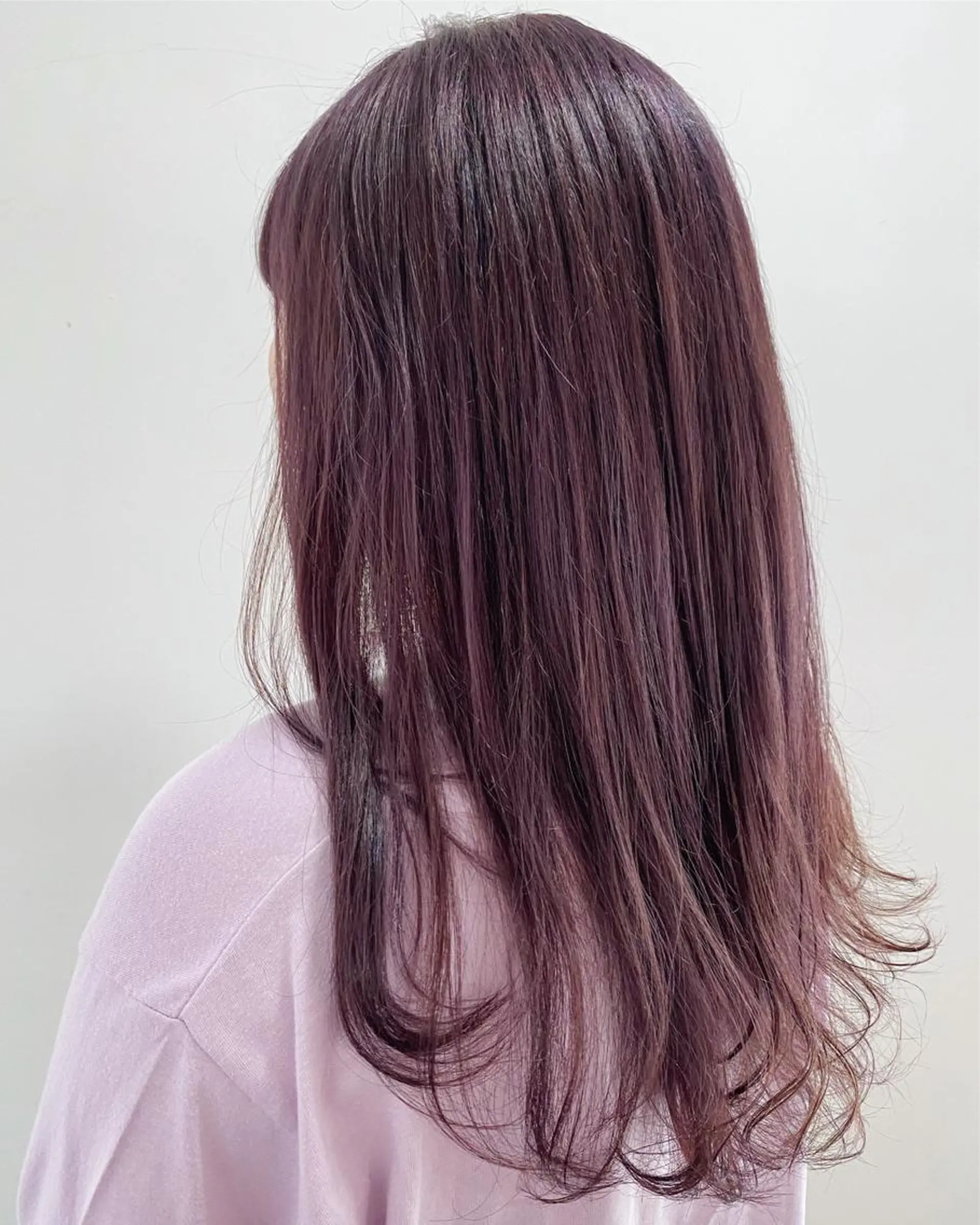 ロング カラー ラベンダーカラー ヘアカラー フラム所属・WATANABE MISAKIのヘアスタイル