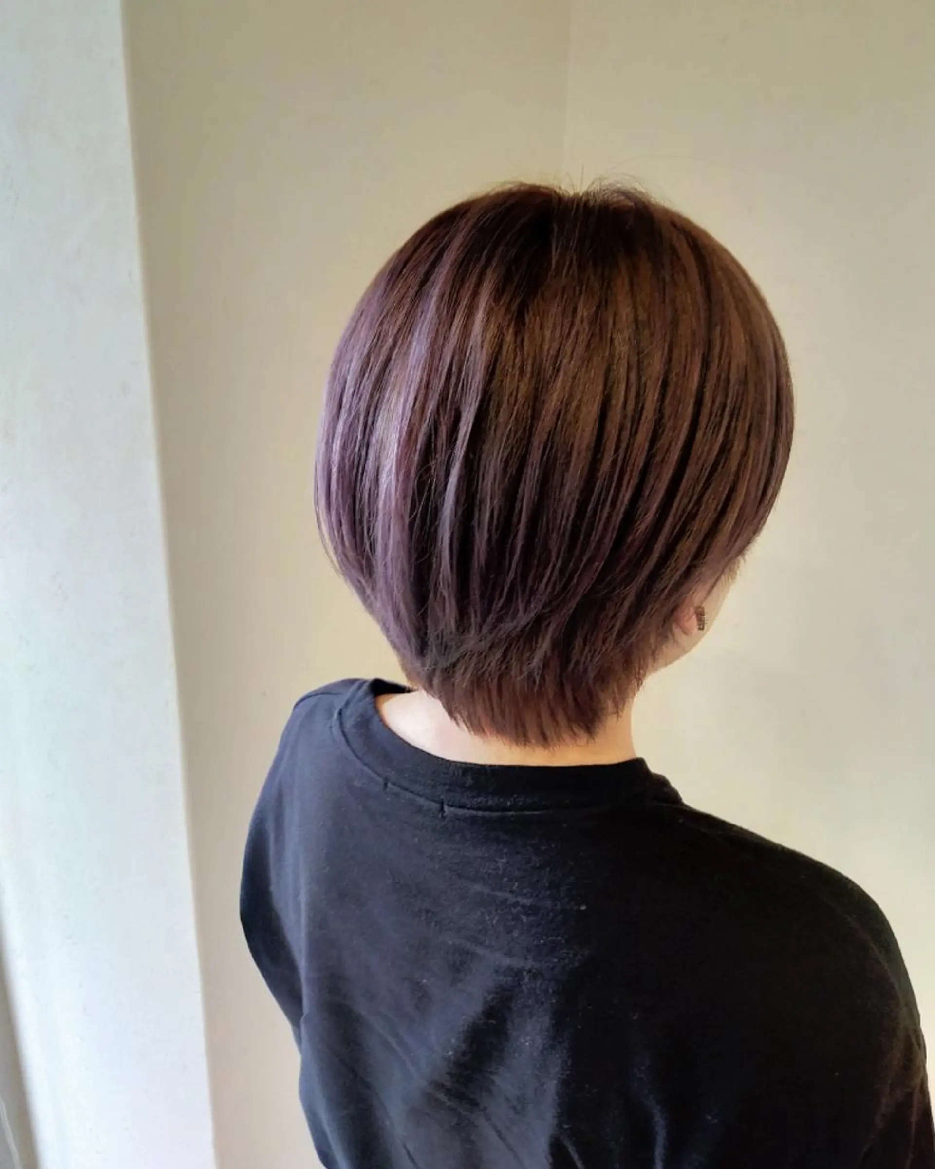 ショート カラー JIL BLAN 京都所属・RU RIのヘアスタイル