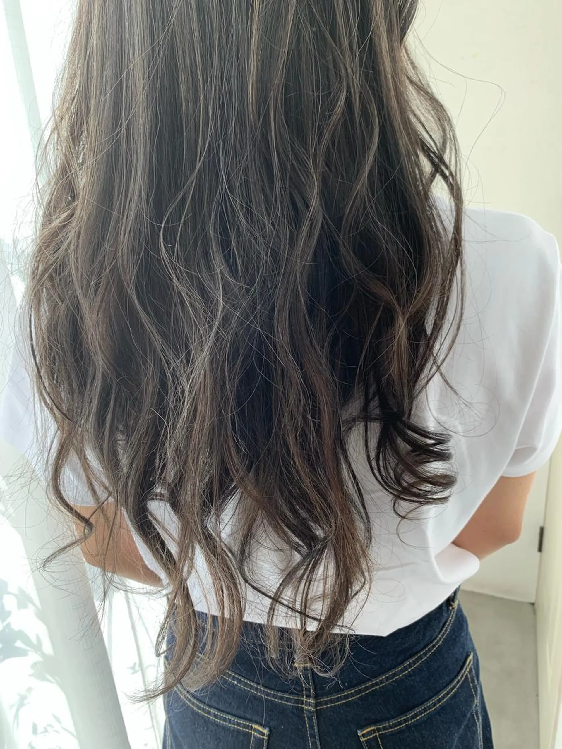 ロング カラー fio マナミのヘアスタイル