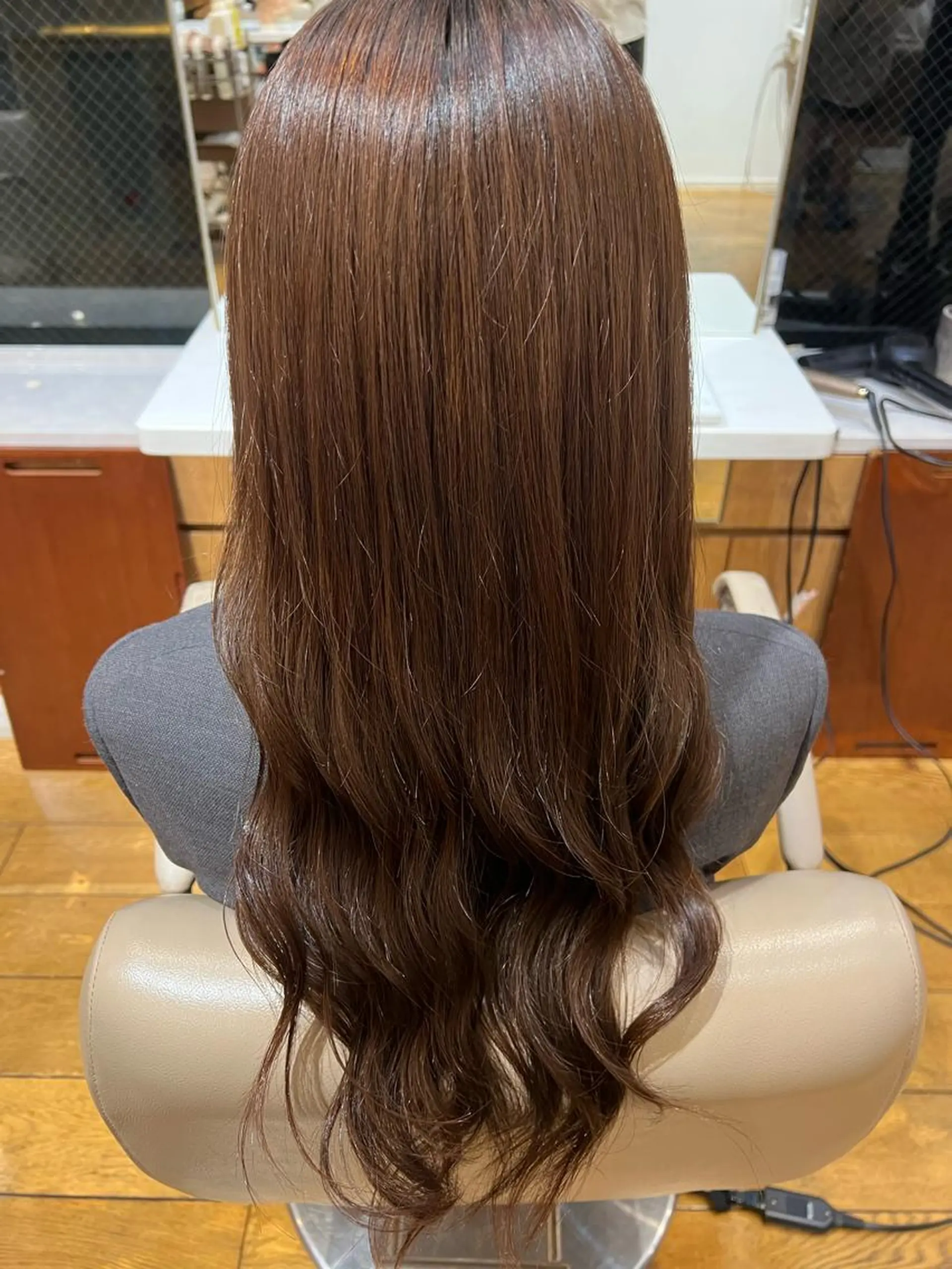 ロング 村中 逸紀のヘアスタイル