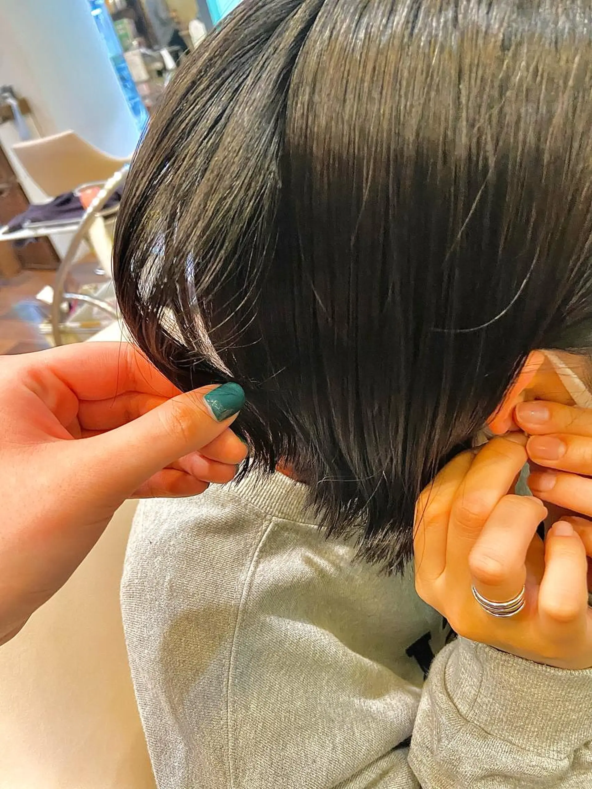 ショート Olive 南森町店 酸性縮毛矯正のヘアスタイル