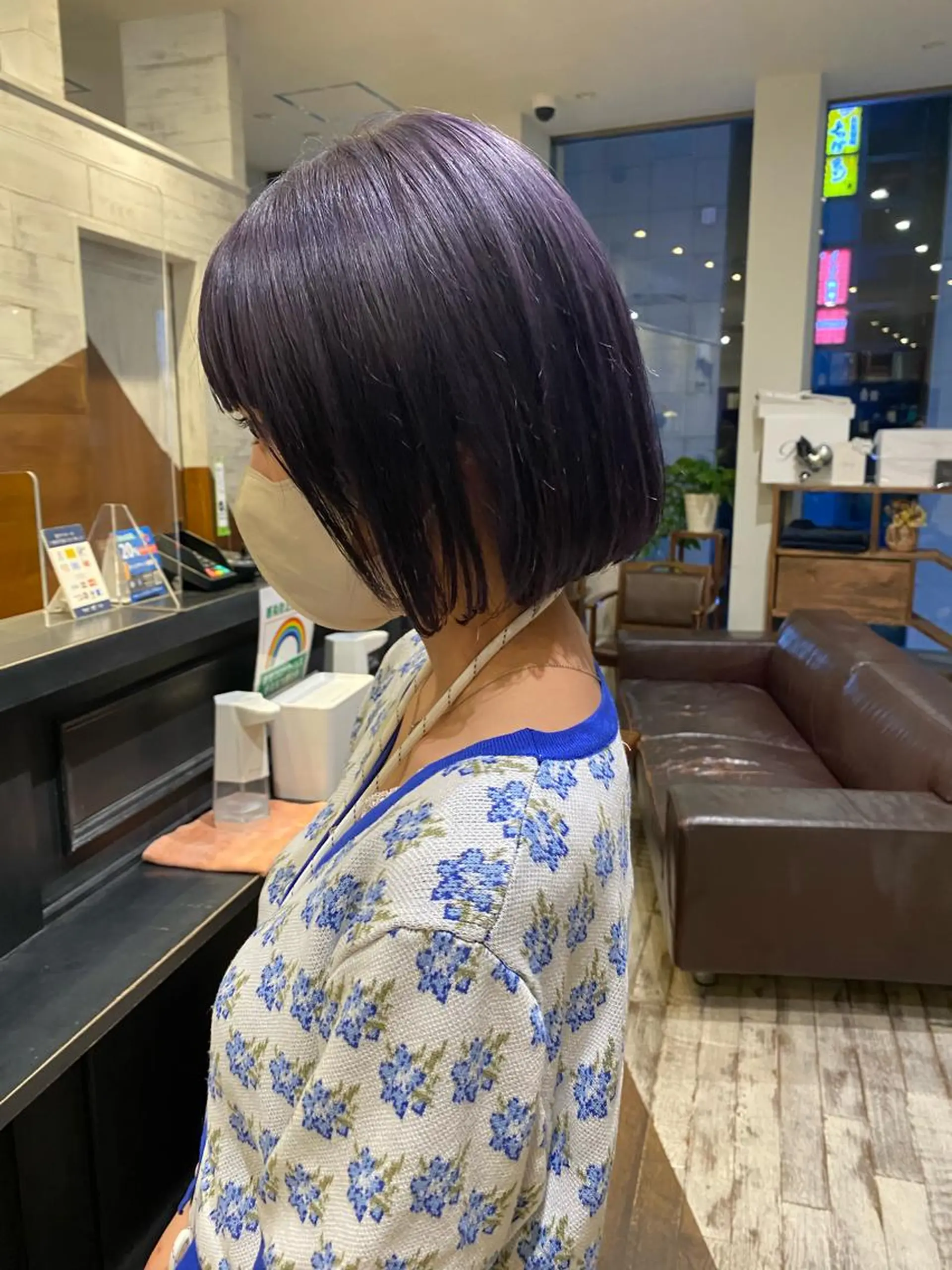ショート ボブ 栗原 瑞稀のヘアスタイル