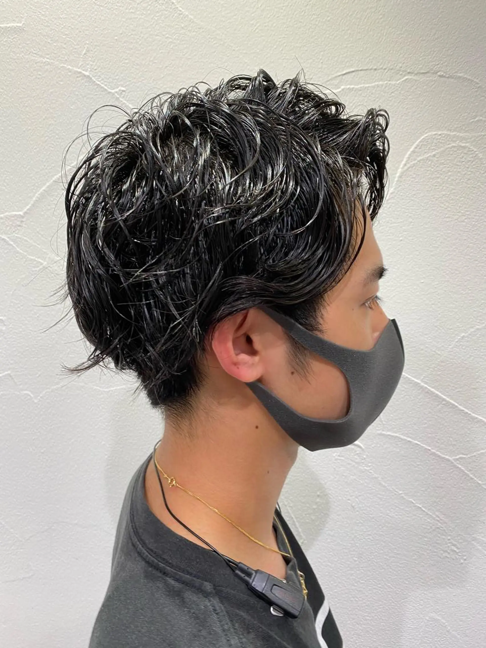 ショート パーマ メンズ メンズ特化型美容師 栗山勇人のヘアスタイル