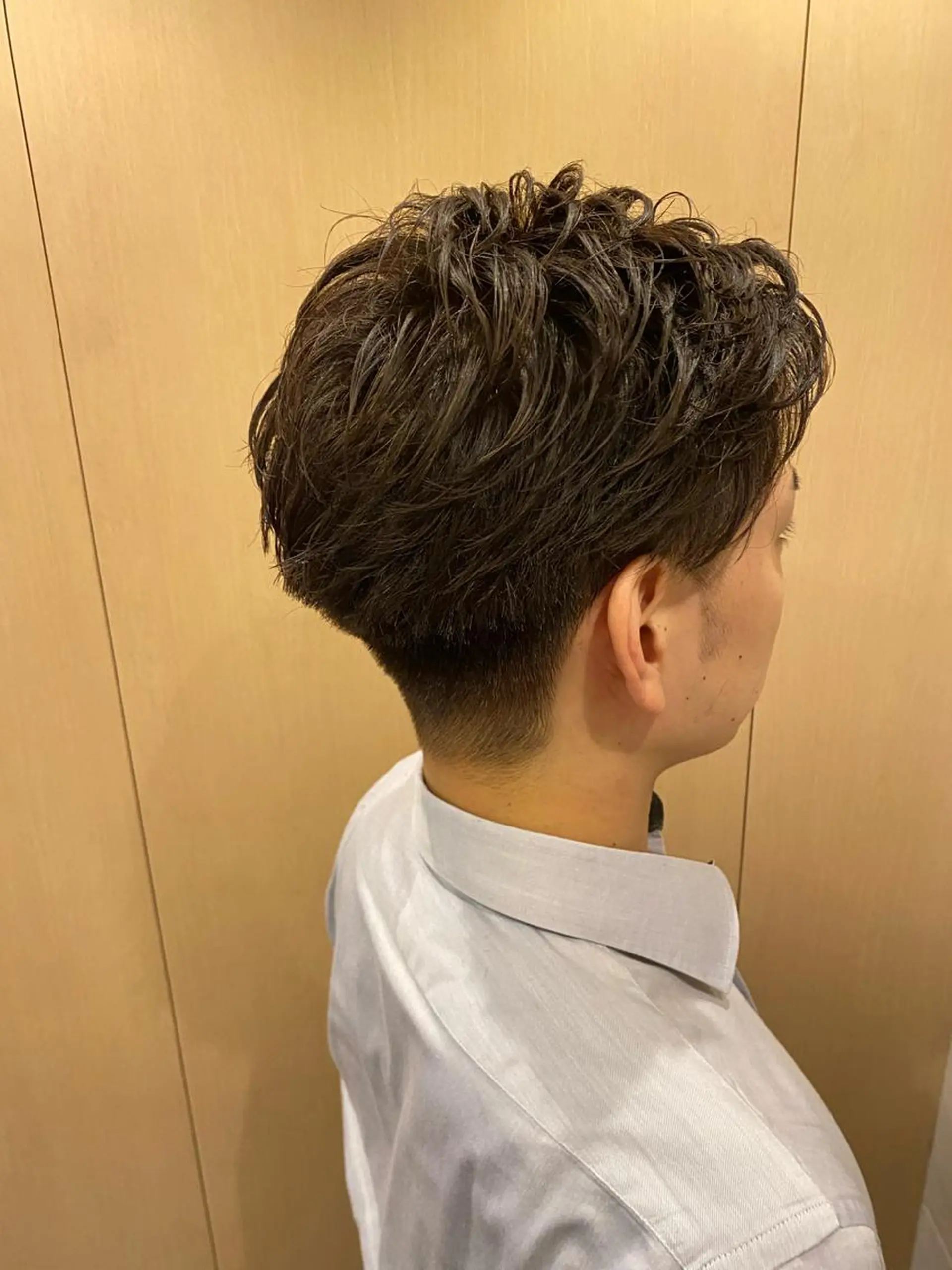 ミディアム 齋藤 大晟のヘアスタイル