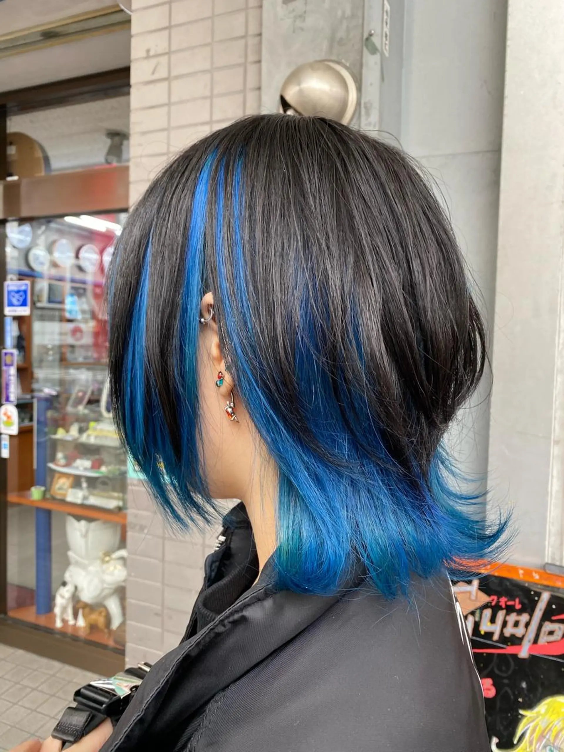 ミディアム ヘアカラー ゆぴ☾‪/推しカラー /ハイトーンのヘアスタイル