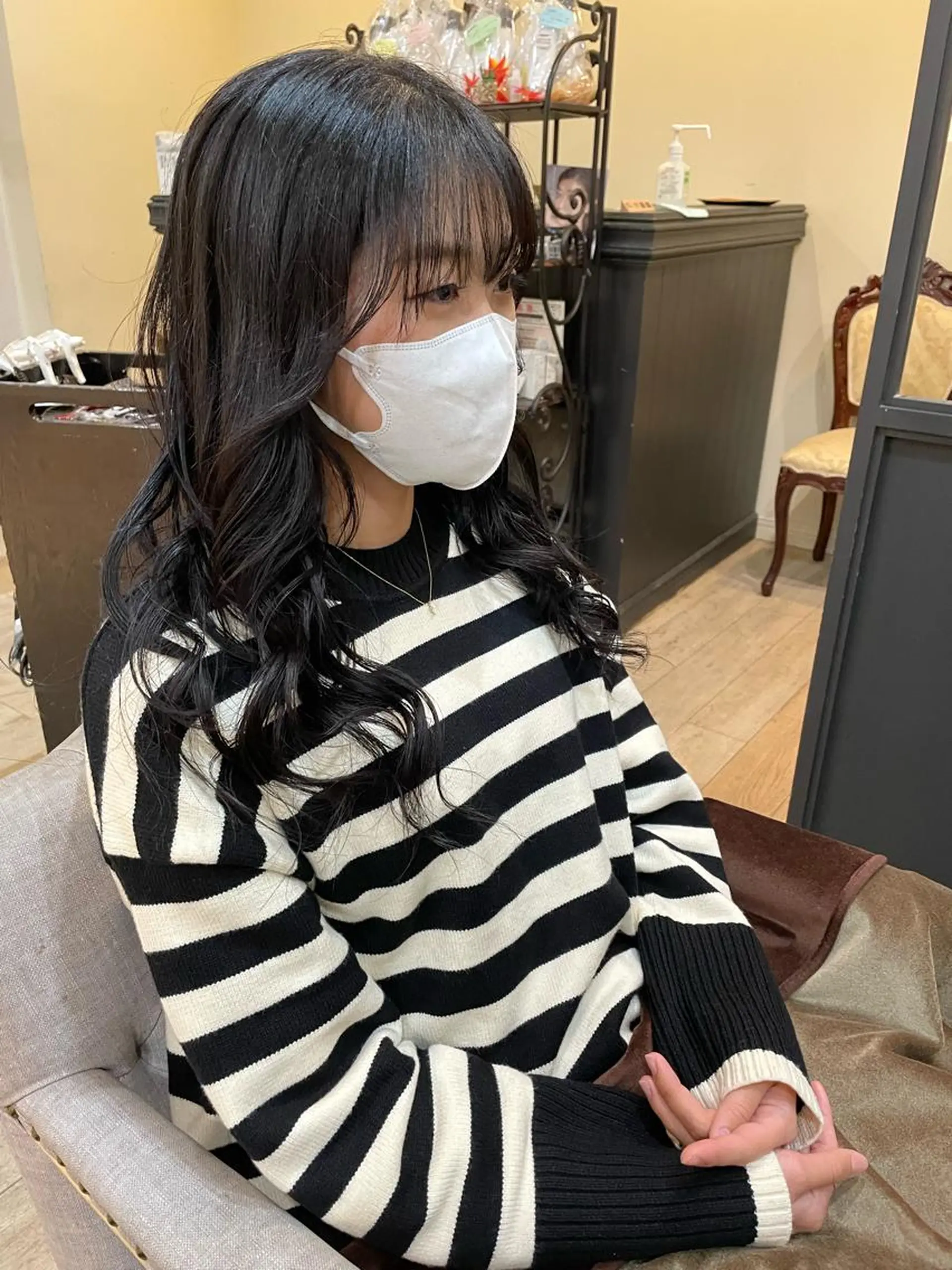 ロング 亀川蓮 Agu hairのヘアスタイル