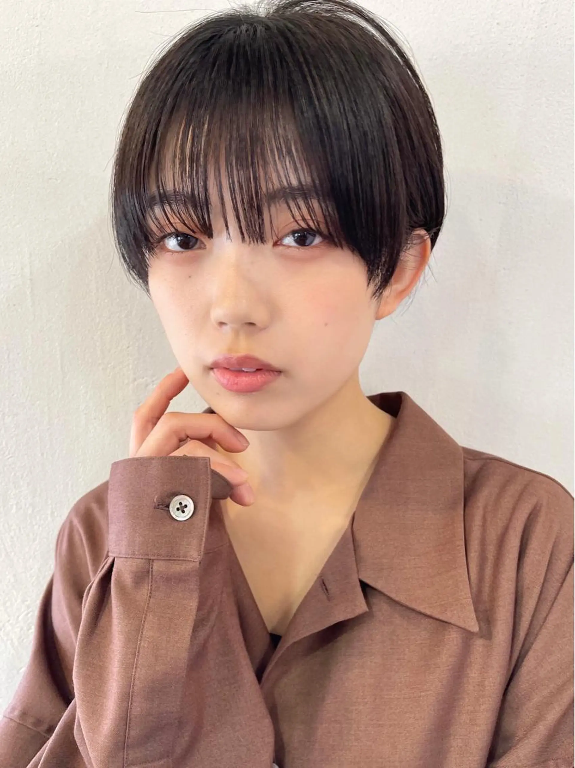 ショート カット トリートメント レイヤー/メンズ 竹田凪儀のヘアスタイル