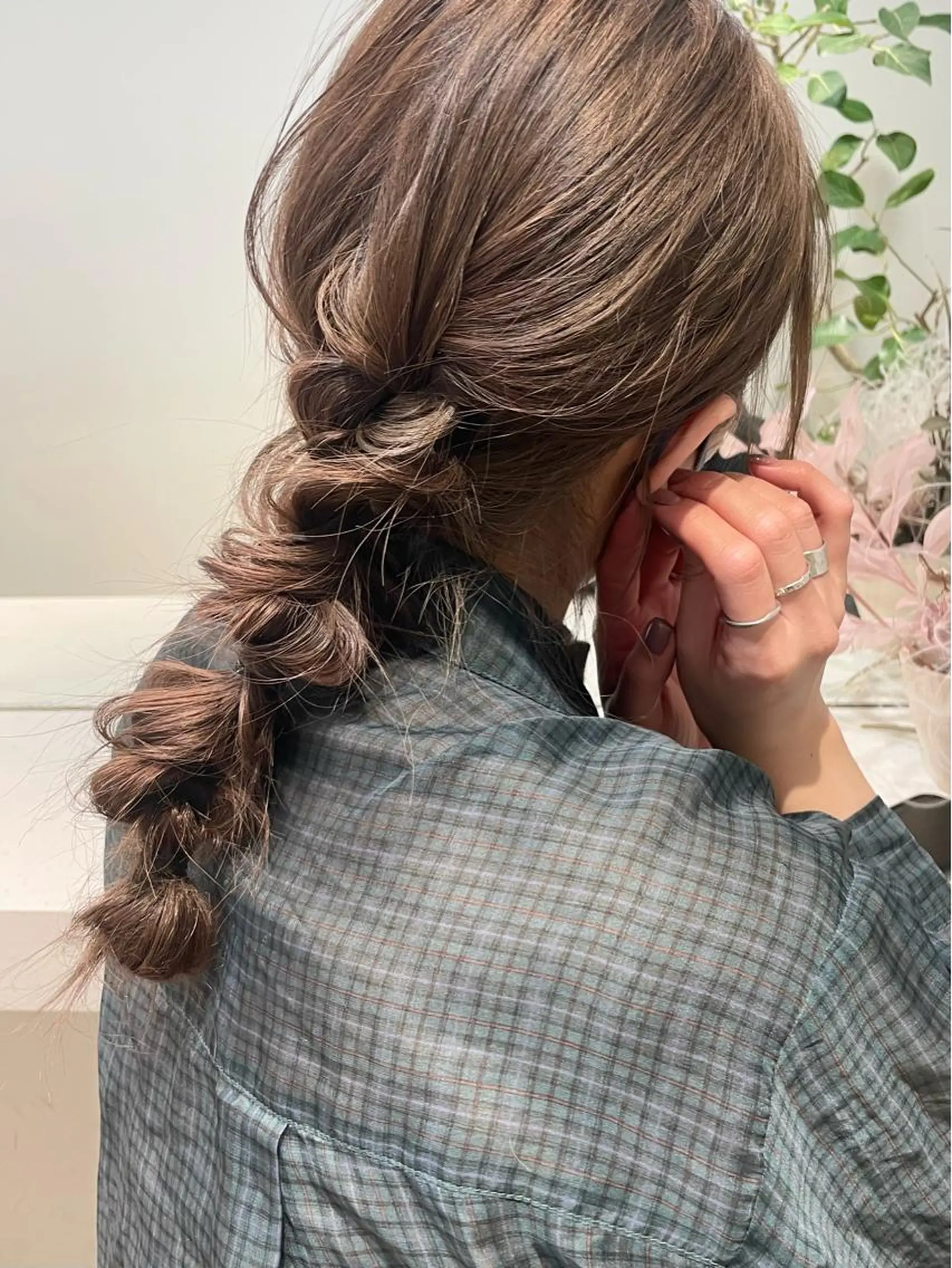 ヘアアレンジ 若月 あやかのヘアスタイル