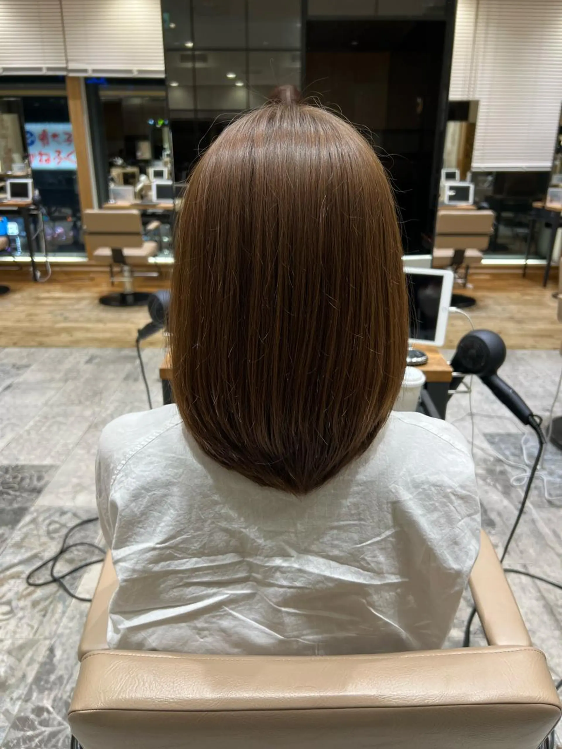 ミディアム 💍新宿ショート 💍岩田莉奈のヘアスタイル